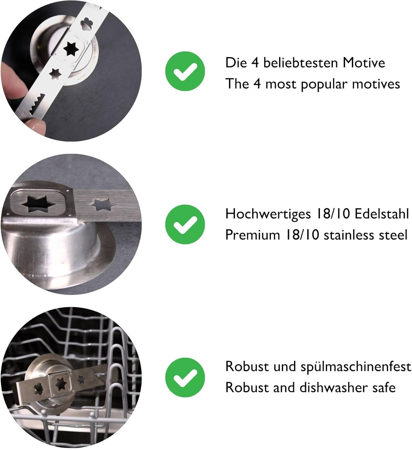 Spritzgebäckvorsatz für Kenwood Fleischwolf KAX950