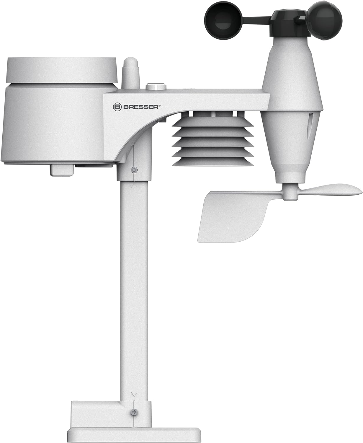 Wetter Center 5-in-1 Beaufort, 5-in-1 Wetterstation, schwarz