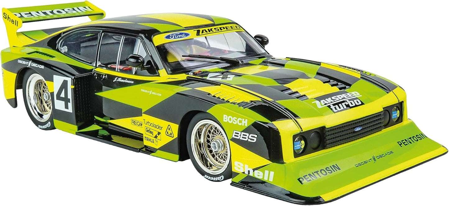 Digital 124 Ford Capri Zakspeed Turbo "Jürgen Hamelmann-Team, No. 4"