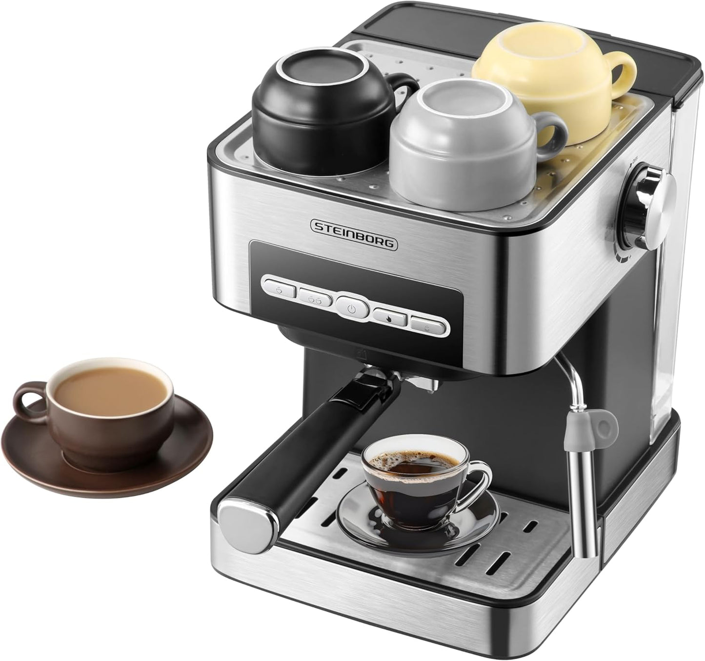 Espressomaschine mit Siebträger