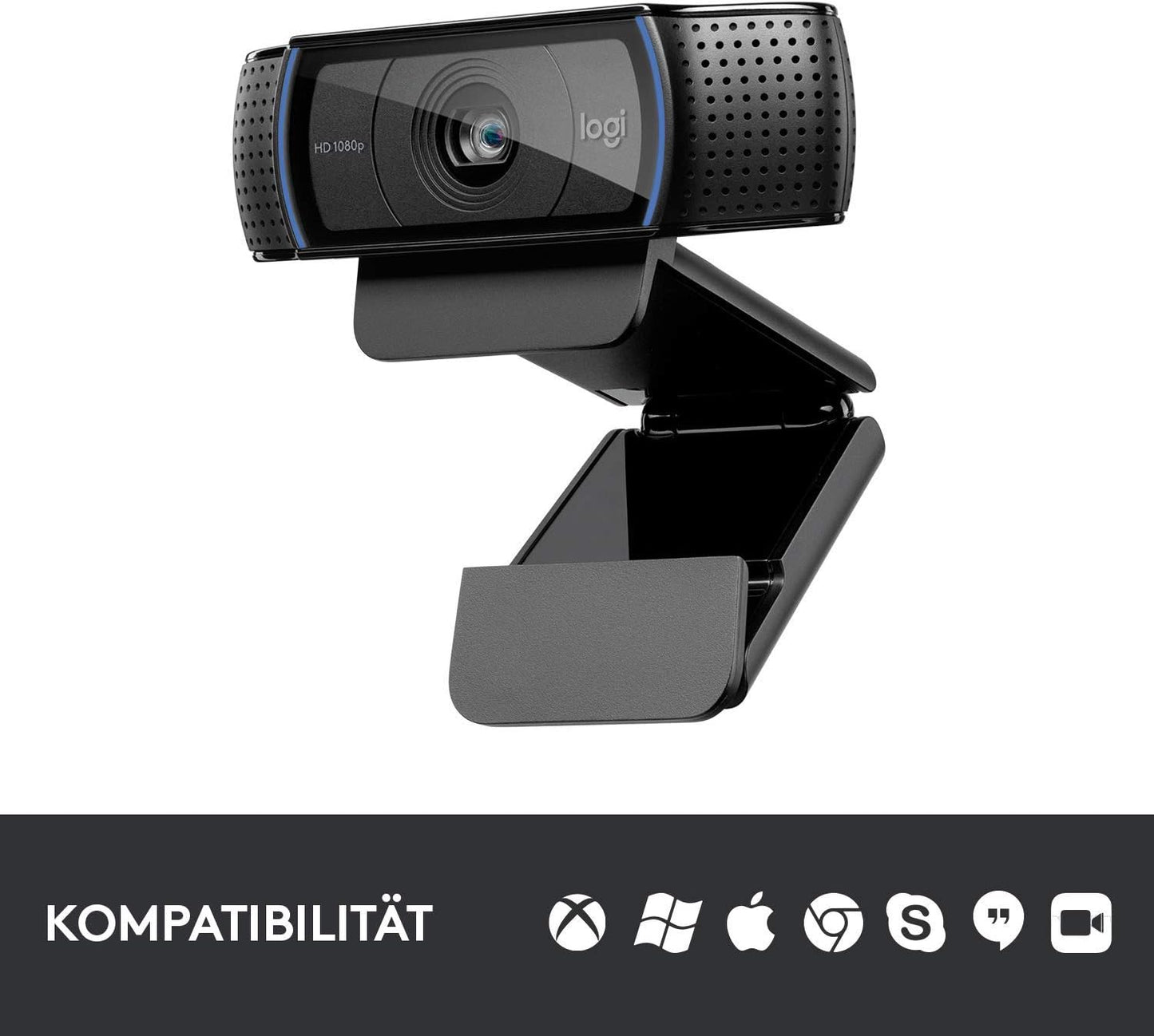 HD Pro Webcam C920 mit Autofokus, Webcam