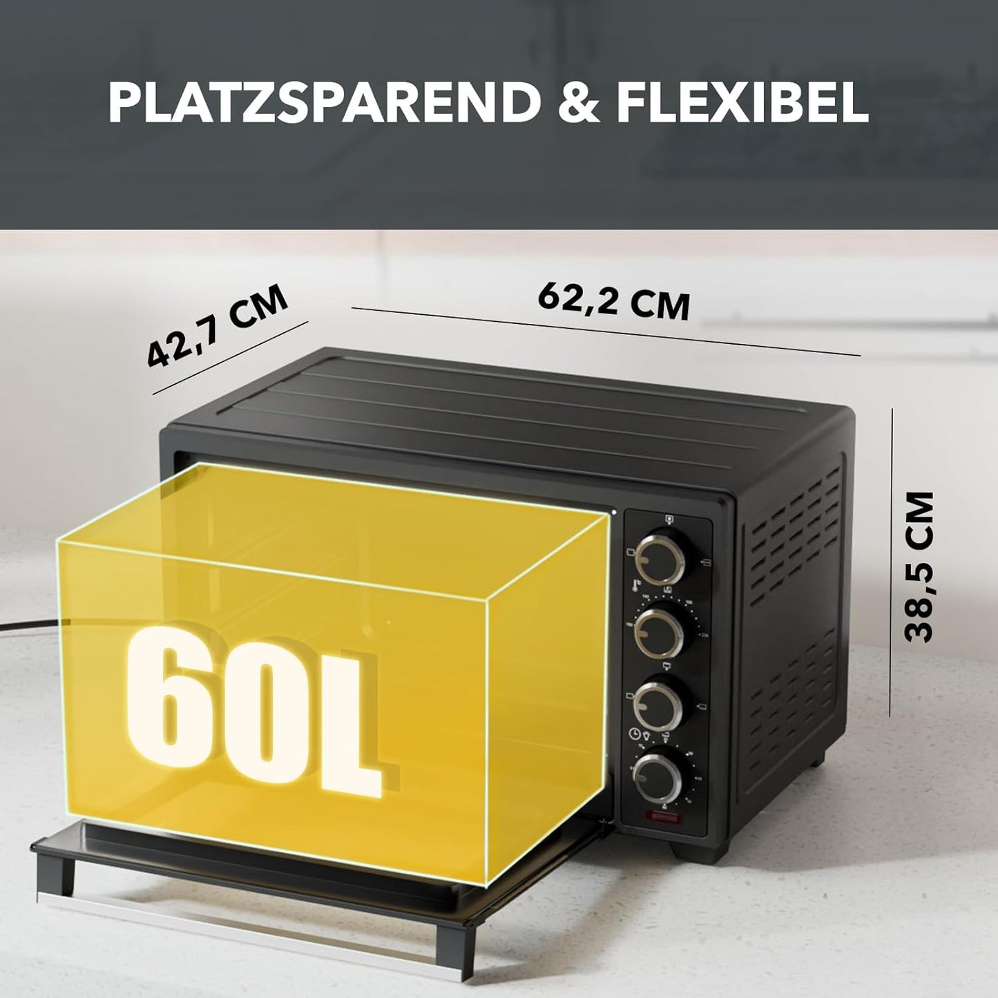 Minibackofen, 60L