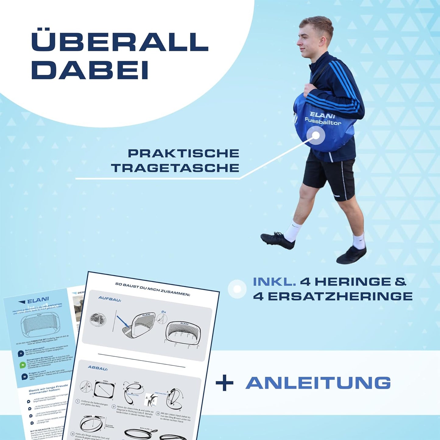 Fussballtor Set