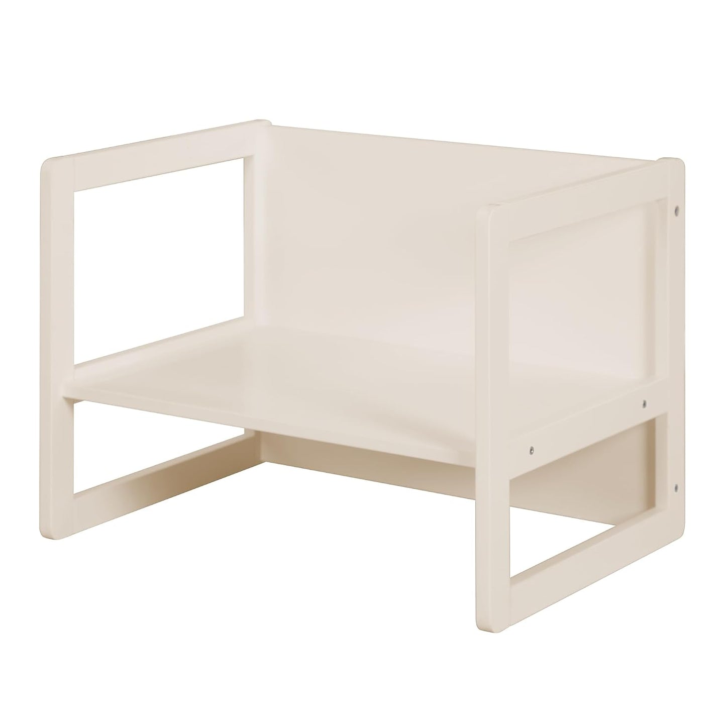 3in1 Kindersitzgruppe Wendehocker & Tischbank, Cashmere / Beige