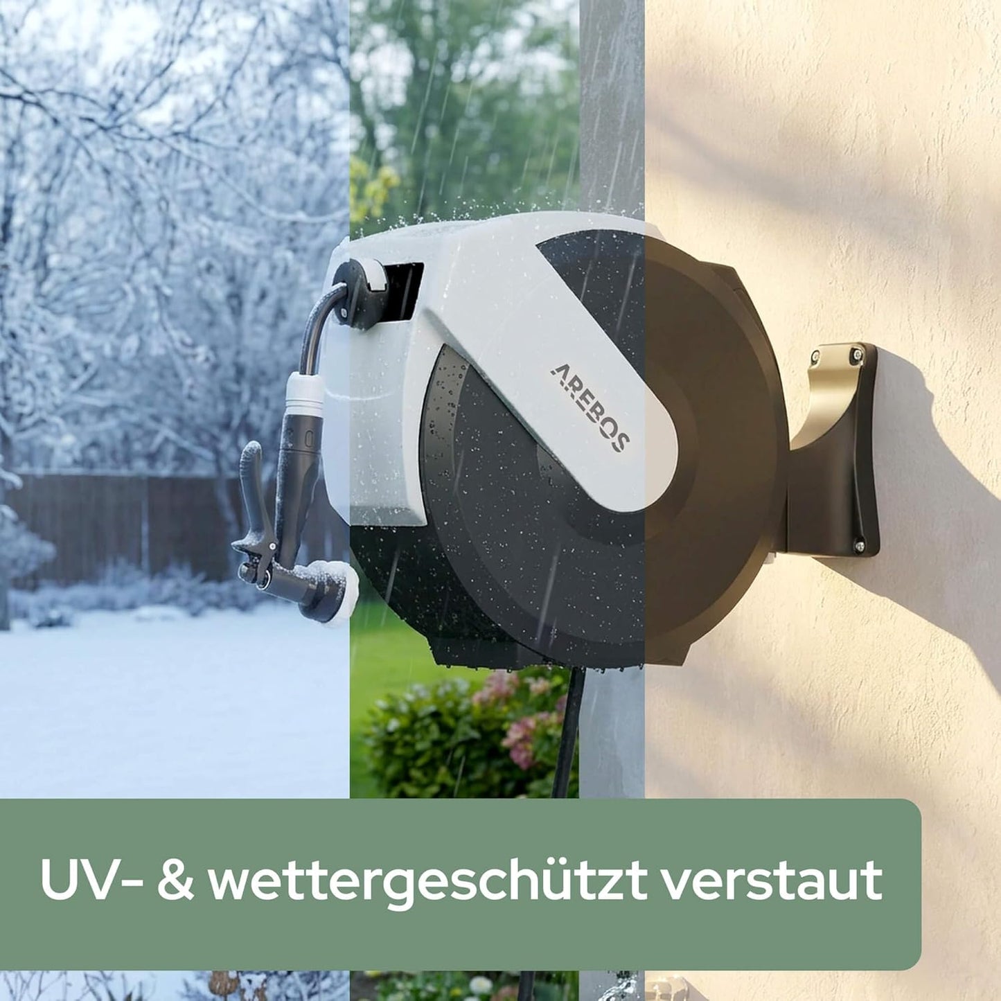 Gartenschlauchaufroller 35m