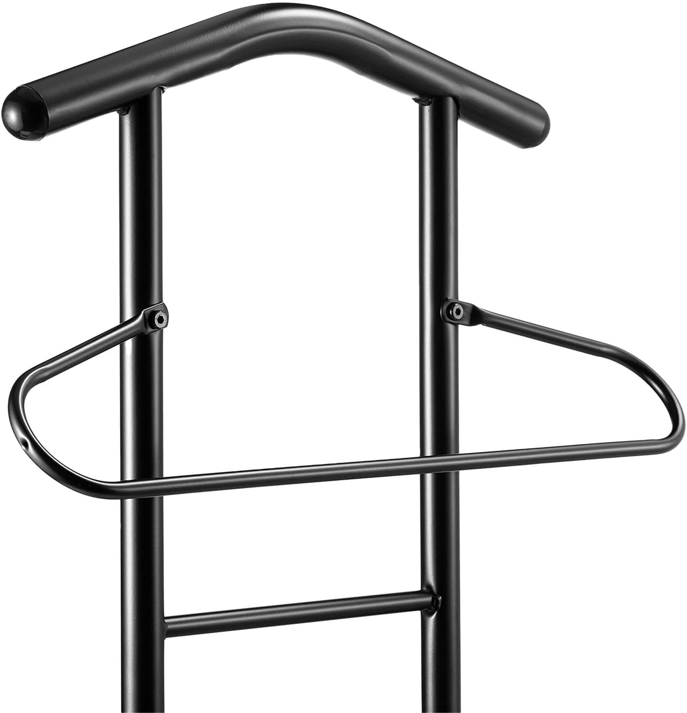 Herrendiener JIVO 2er-Set Kleiderständer Vintage-Design, Vintage/Schwarz