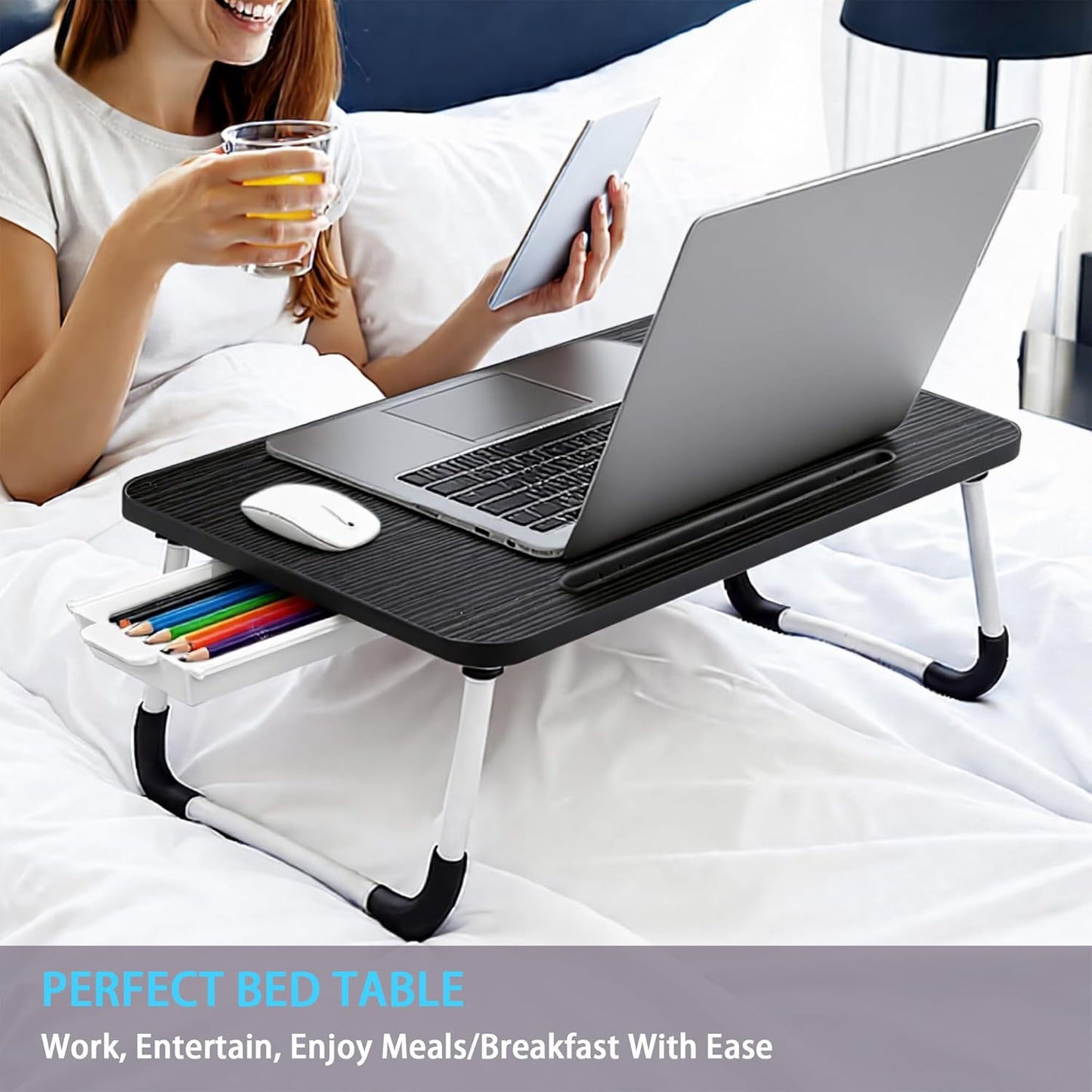 Laptoptisch, Small Black 48x30