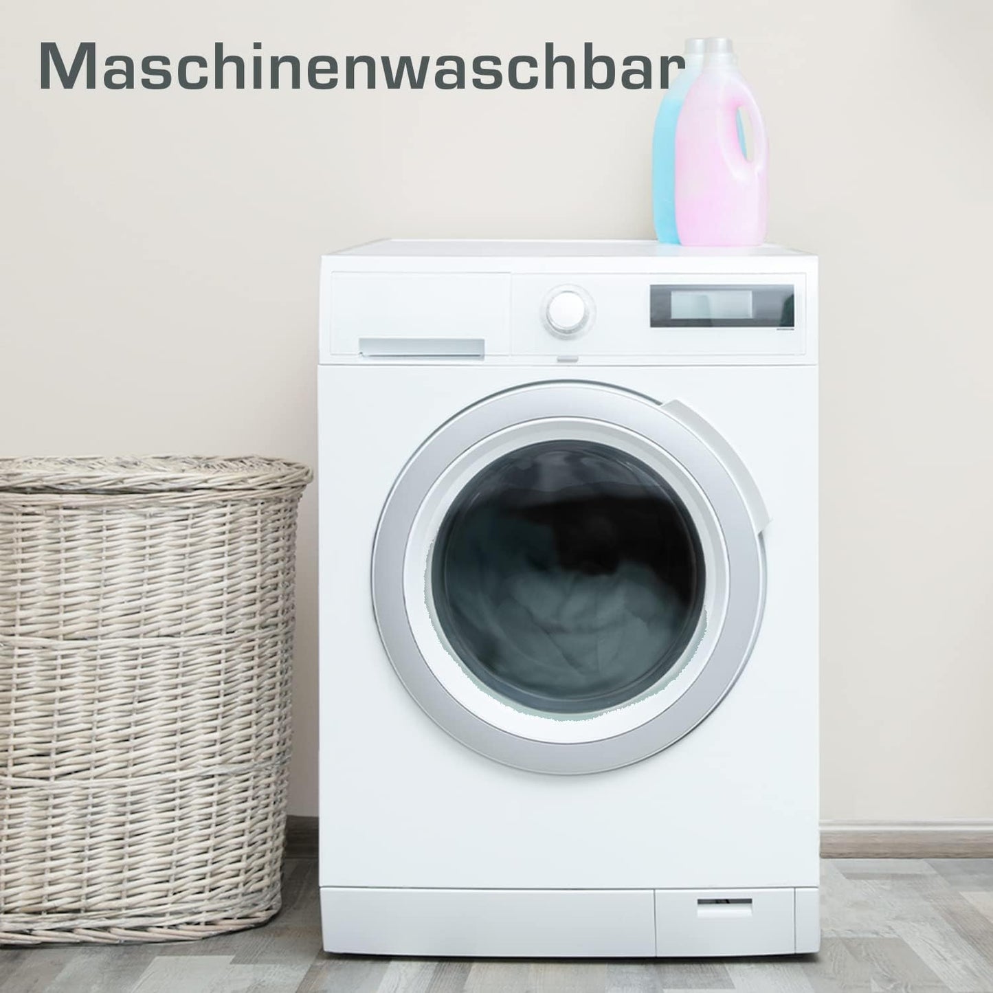 Wasserabweisender Mumienschlafsack, Schwarz