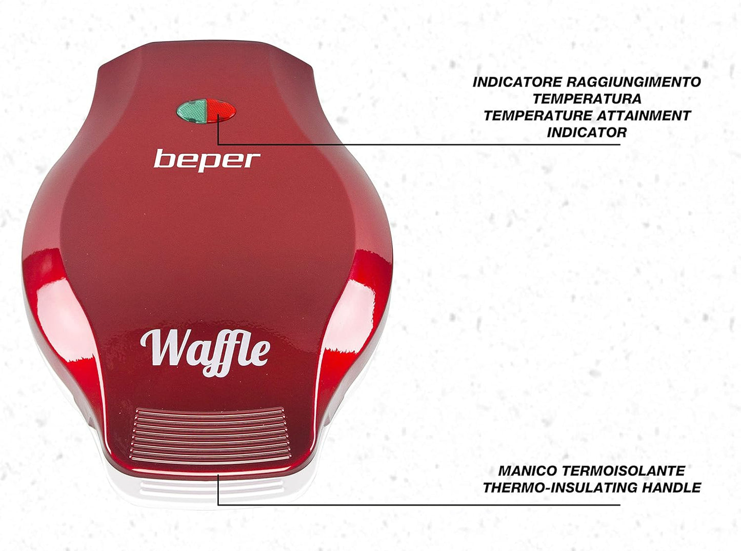 Waffeleisen für 5 Waffeln