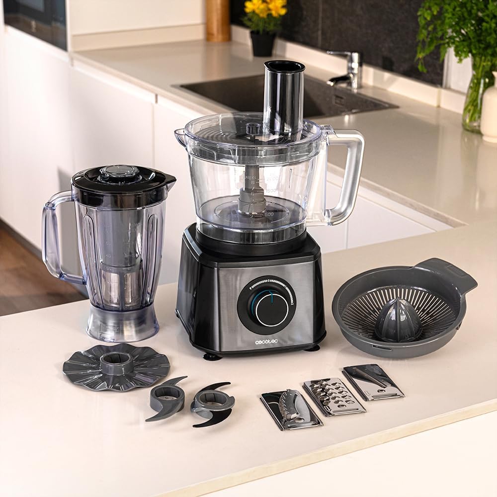 Küchenmaschine Paprika 1300 Full, 2000W | Schwarz