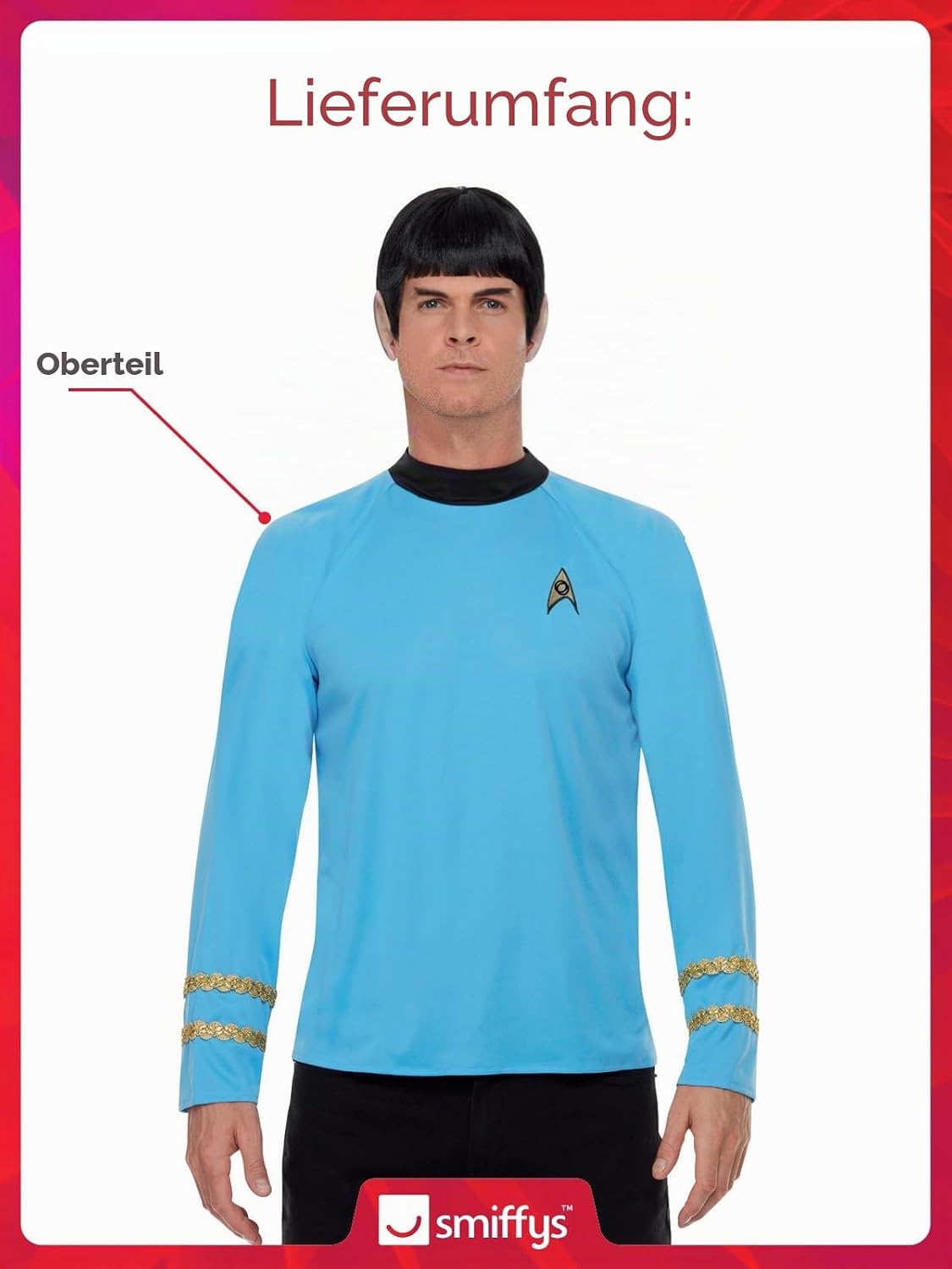 Star Trek: Uniform Medical, Medium (Chest 38-40)