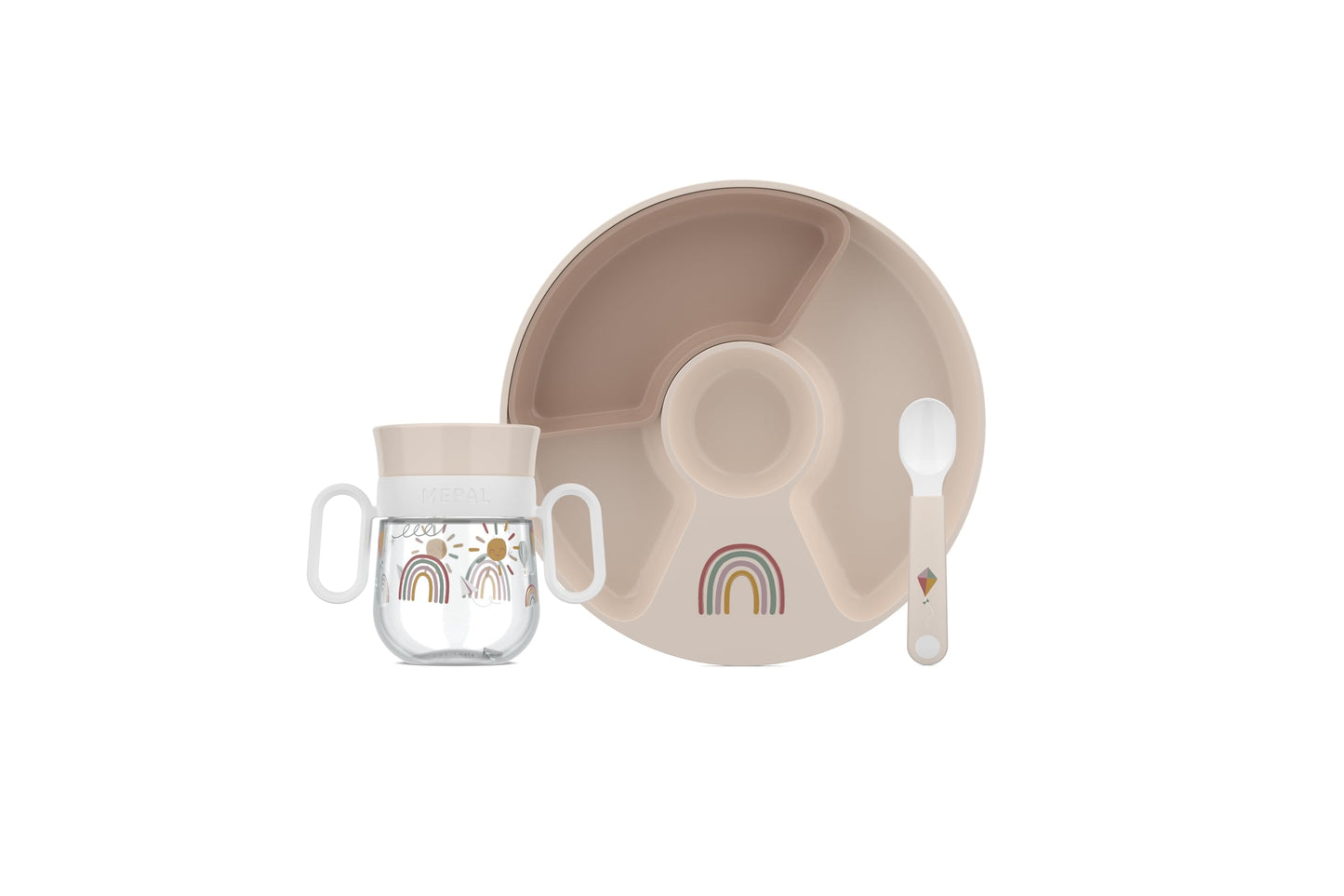 Babygeschirr Set Mio, New Babygeschirr Set Sunshine & Rainbow