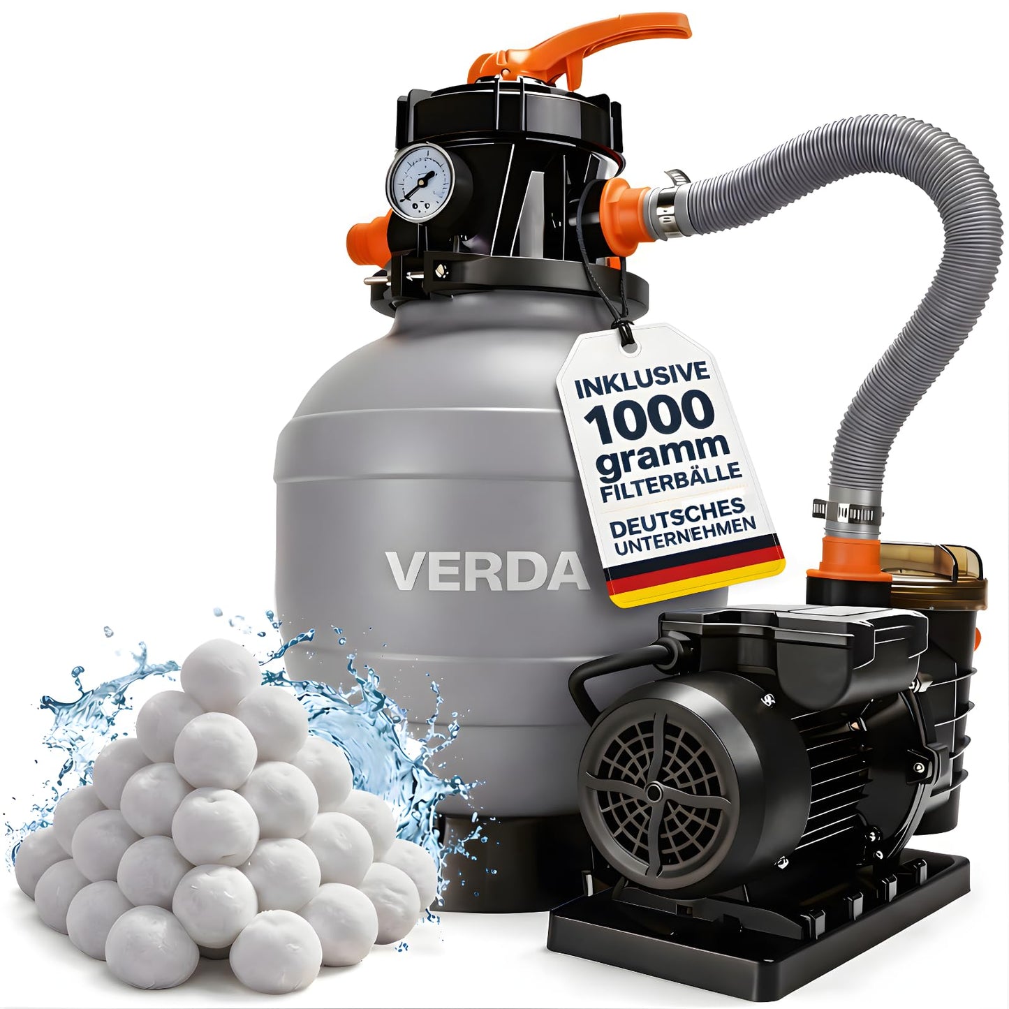 Sandfilteranlage mit Pumpe SN5883, 13 200 L/H