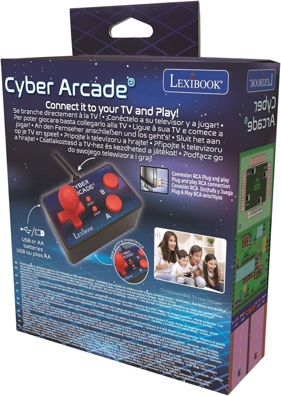 Cyber Arcade TV-Spielekonsole JG6500, JG6500