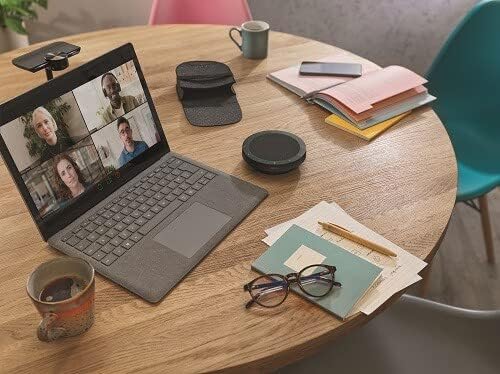 Bluetooth-Freisprechlösung Speak2 55 mit Geräuschunterdrückung, Ohne Dongle, Speak2 55, Bluetooth / USB-A / USB-C, Optimiert für Microsoft Teams