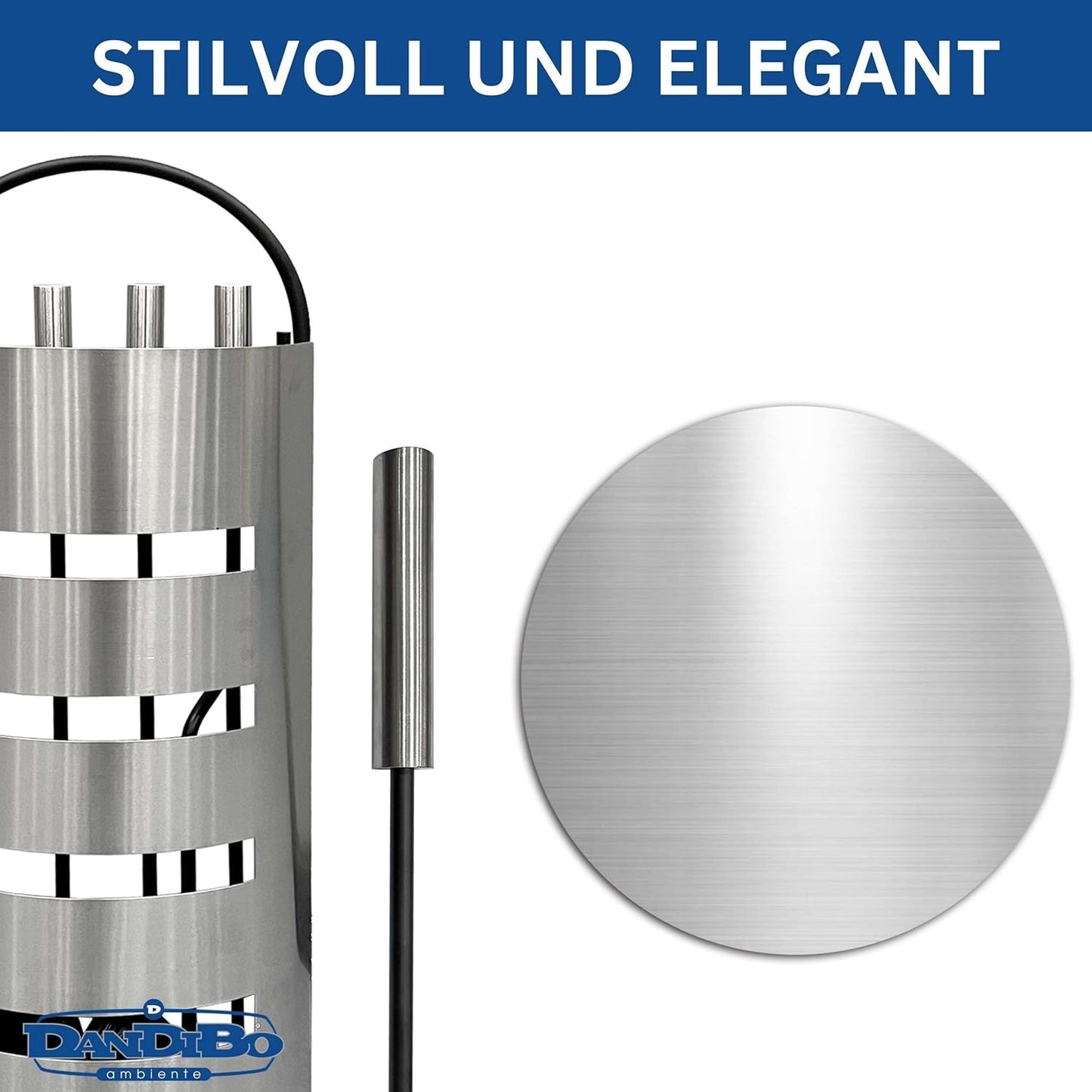 5-teiliges Kaminbesteck-Set