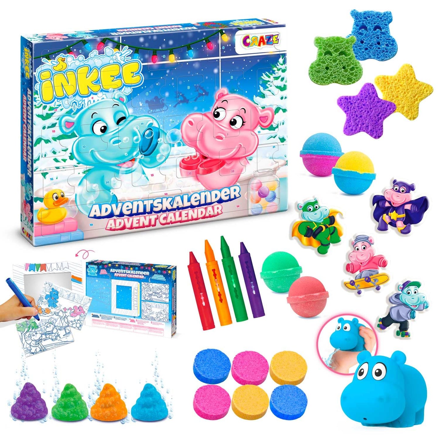 Inkee Bath Fun, Inkee Badespass