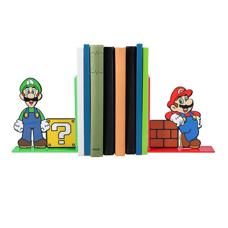 Super Mario Buchstützen-Set: Mario & Luigi
