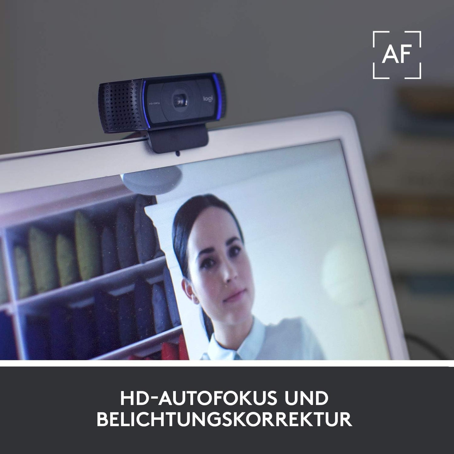 HD Pro Webcam C920 mit Autofokus, Webcam