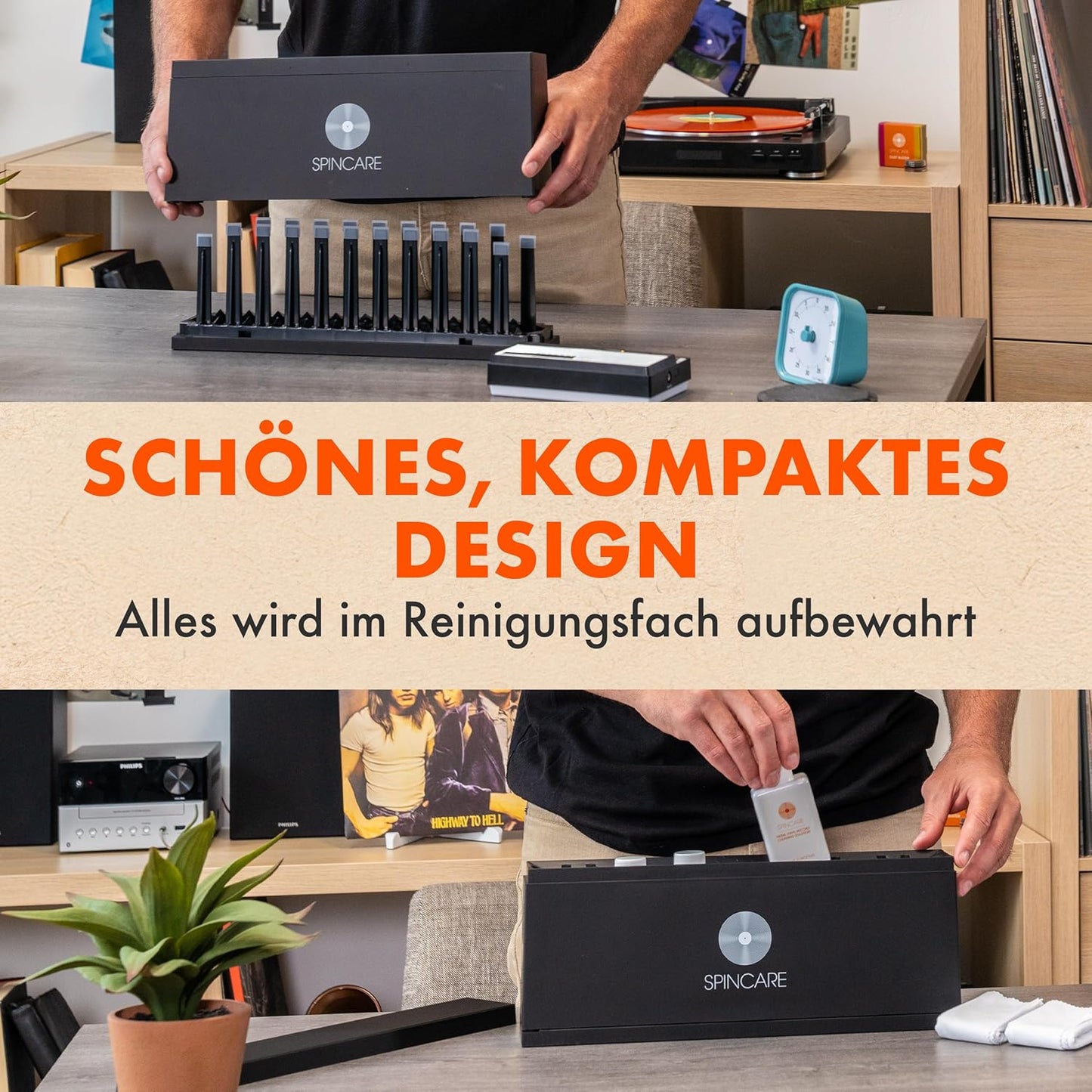 Schallplatten-Reinigungssystem
