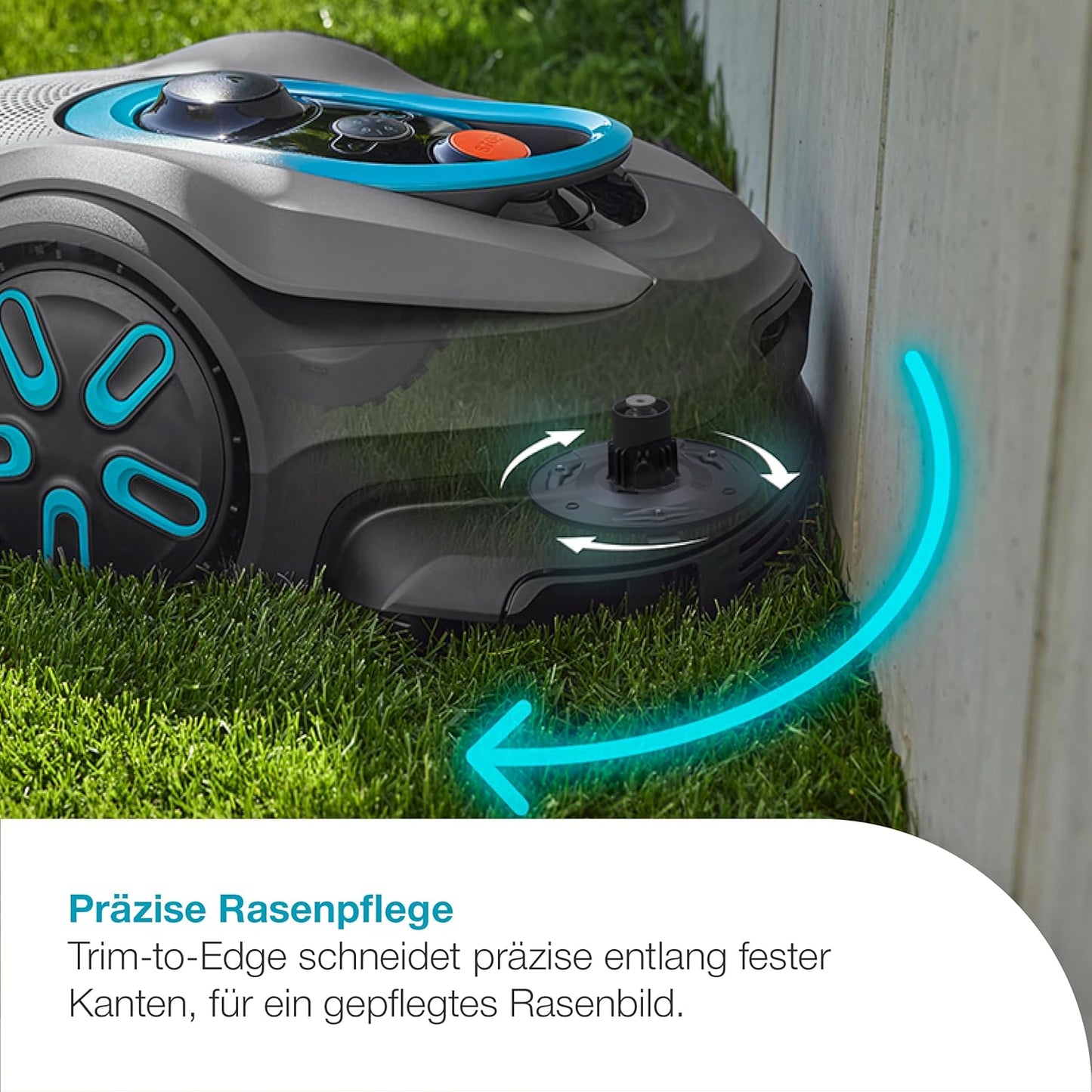 Mähroboter Sileno Sense mit KI-Technologie, Bis 600 m²