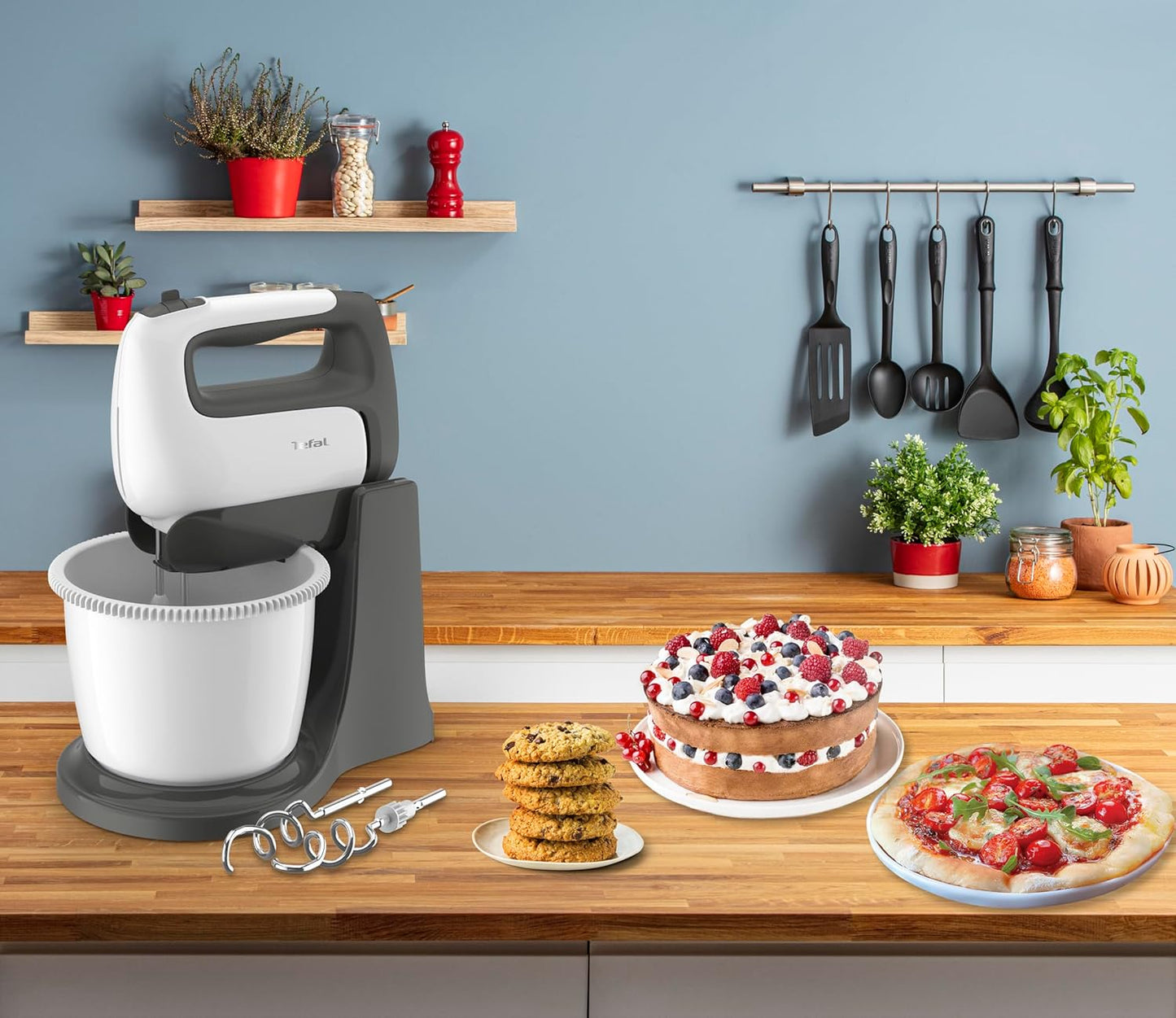 HT464138 Prep'Mix Handmixer mit Rotationsschüssel