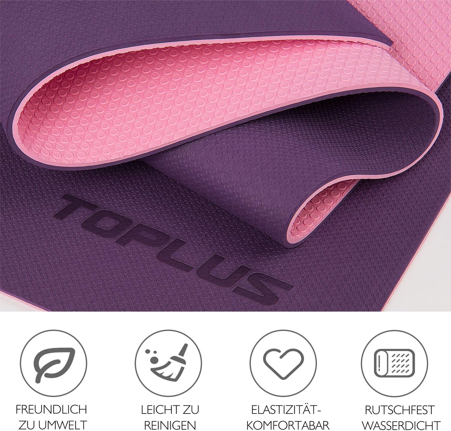 Yogamatte, Violett
