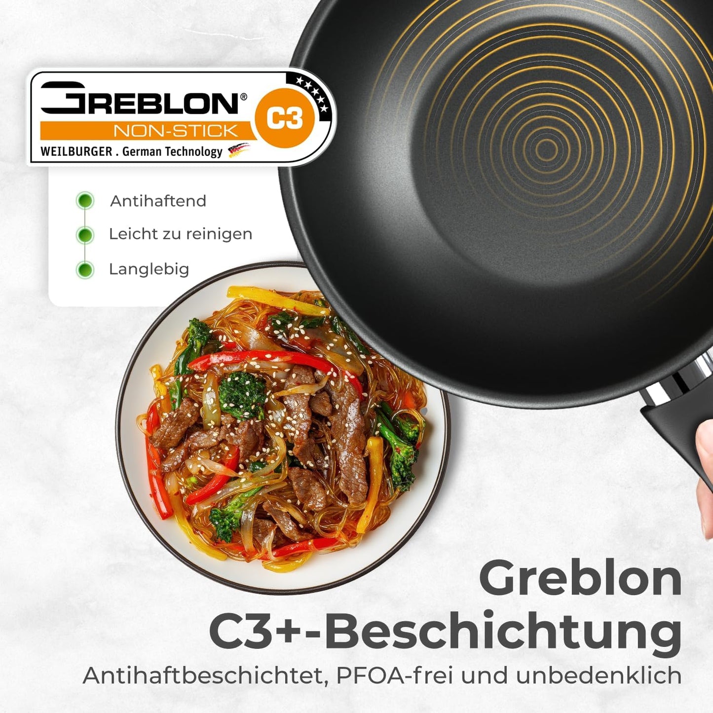 Edelstahl-Wok, Wok Wok