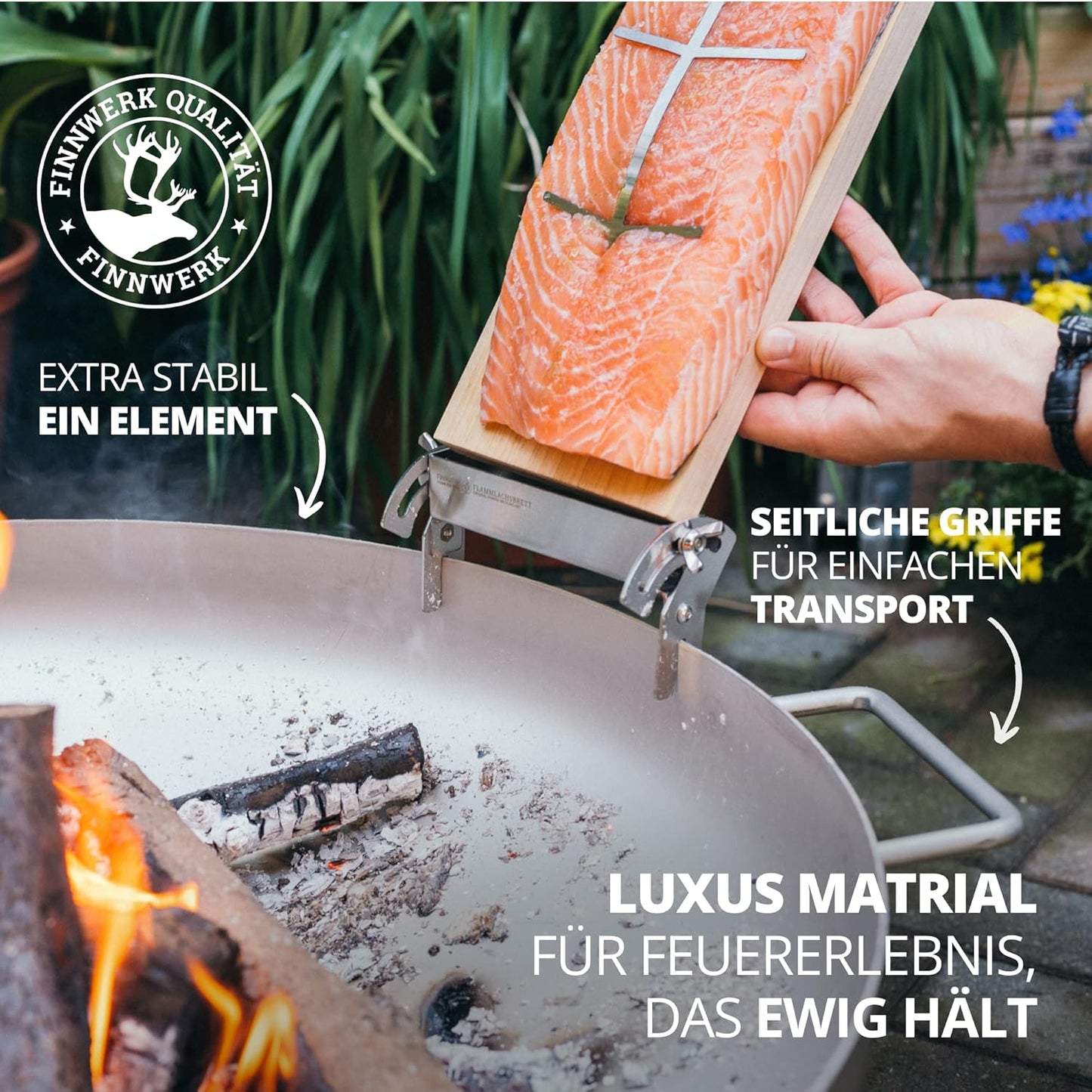 Feuerschale Harri, 70 Feuerschale Edelstahl