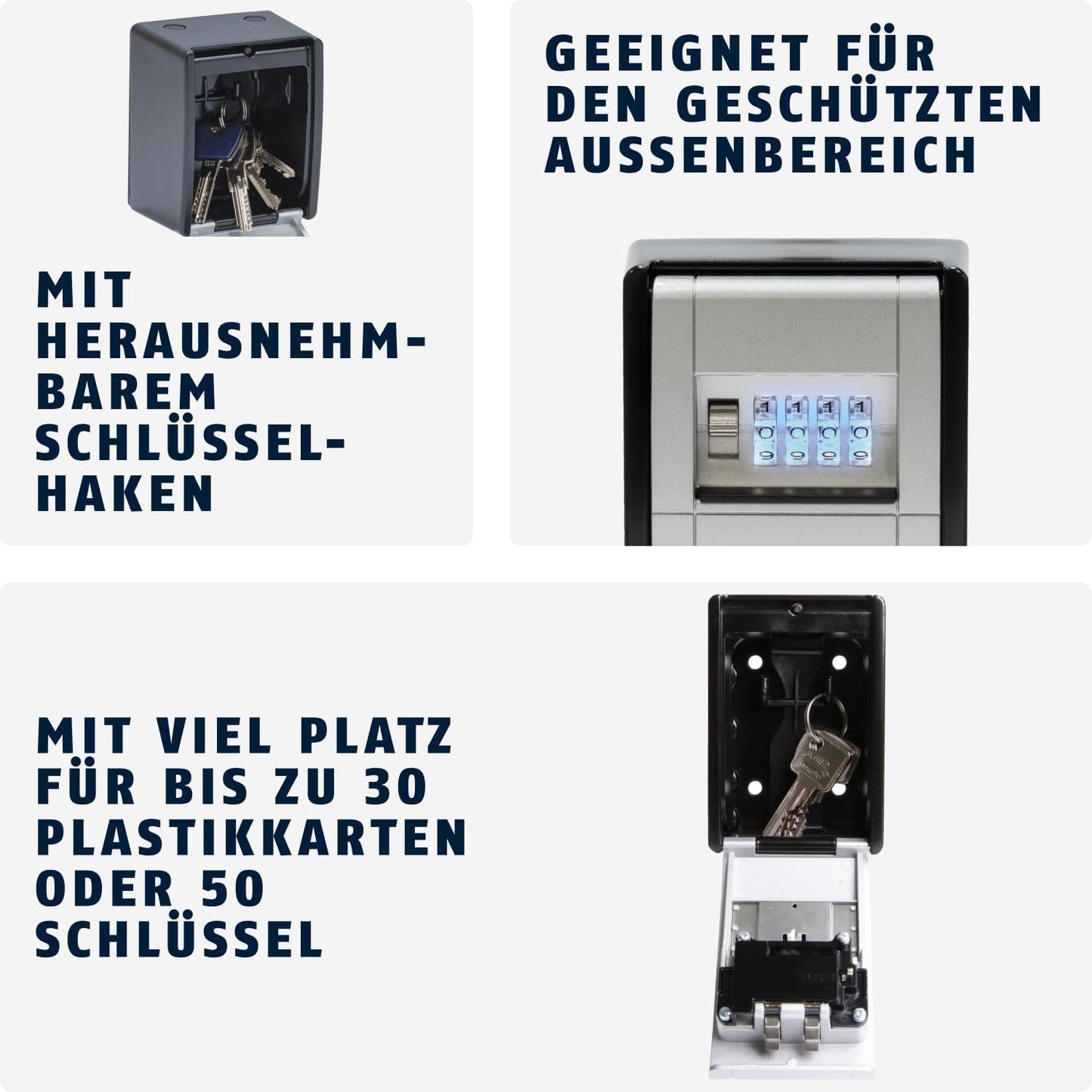 KeyGarage 787 Big LED - Schlüsselbox, Big - LED