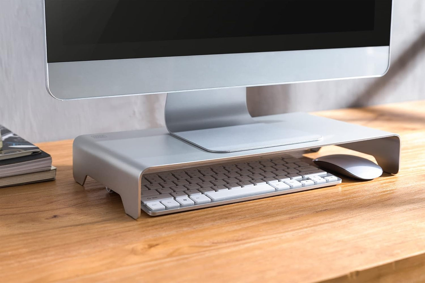 Monitor-Ständer, rutschfest, Monitorerhöhung - Aluminium