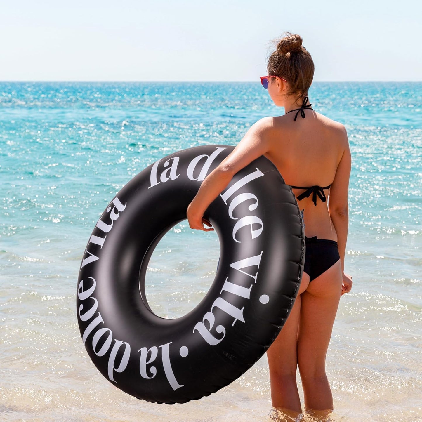 Schwimmring "La dolce vita", Standard Dolce, schwarz
