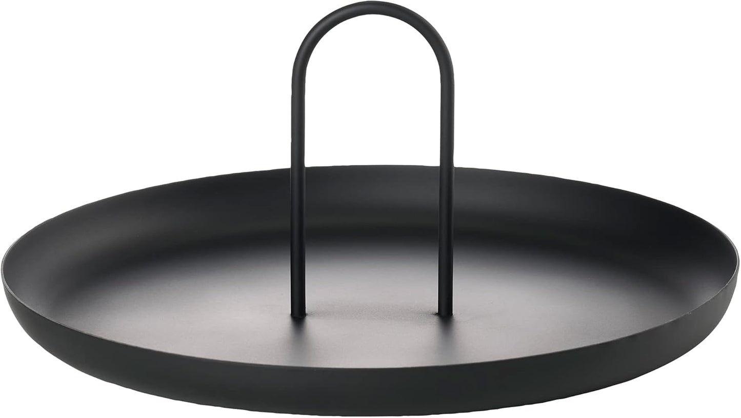 Serviertablett Single, 28.6 cm Schwarz