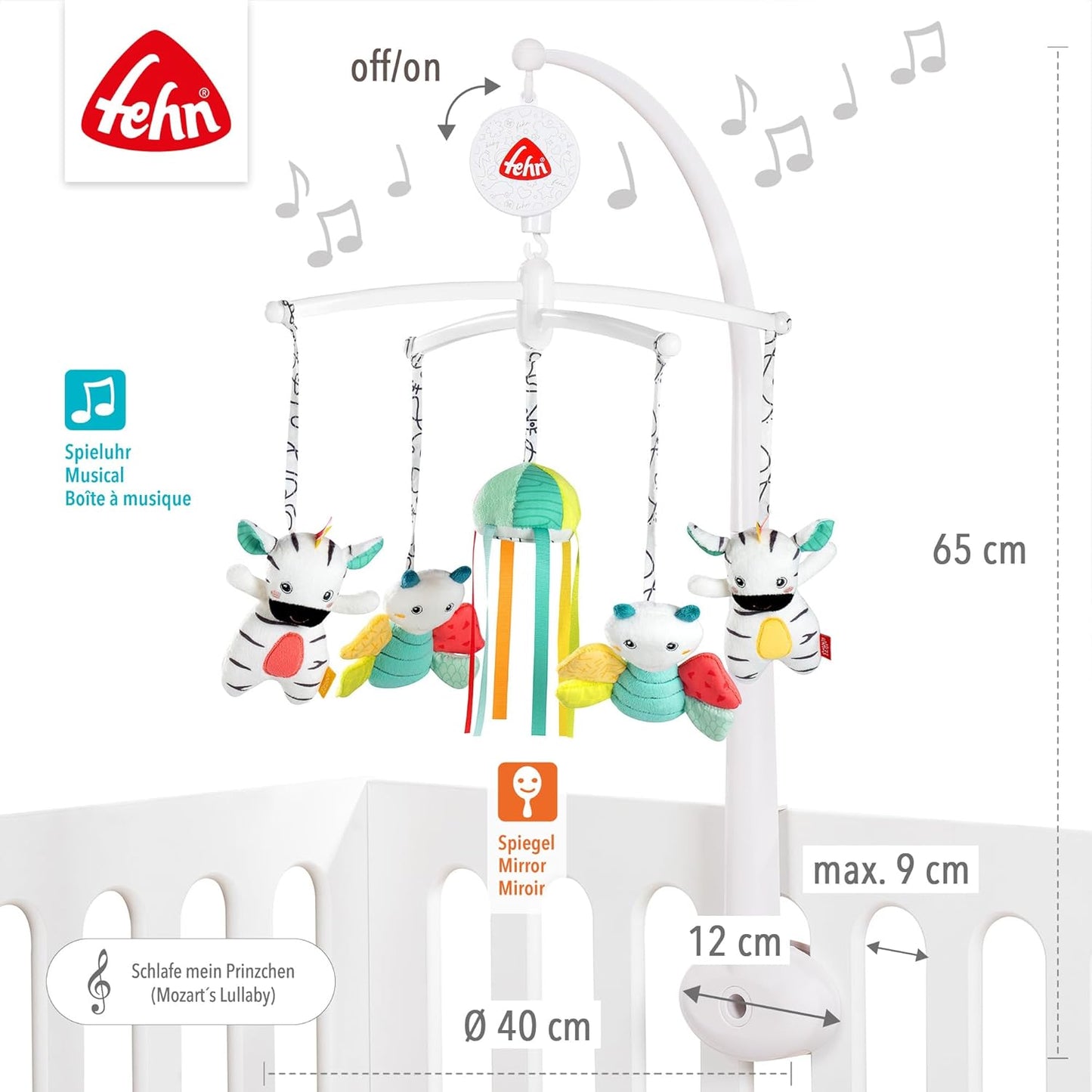 Musik-Mobile DoBabyDoo mit Spieluhr und Figuren, DoBabyDoo
