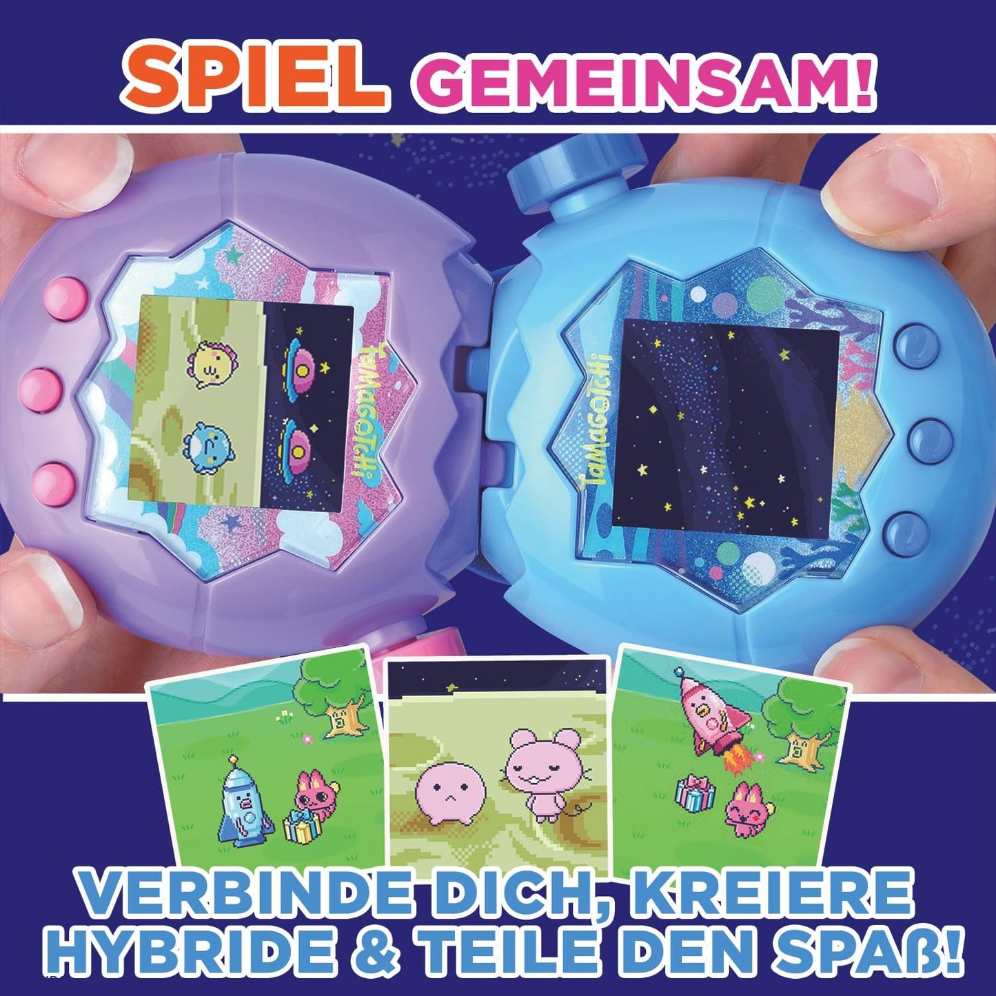 Tamagotchi Paradise Water, Blau