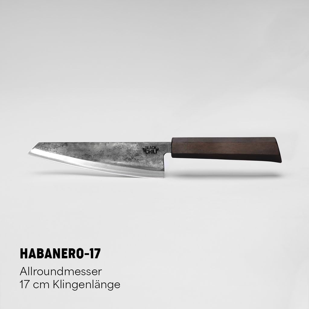 Handgeschmiedetes Piratenset Küchenmesser-Set, 3-teilig, Ebenholz