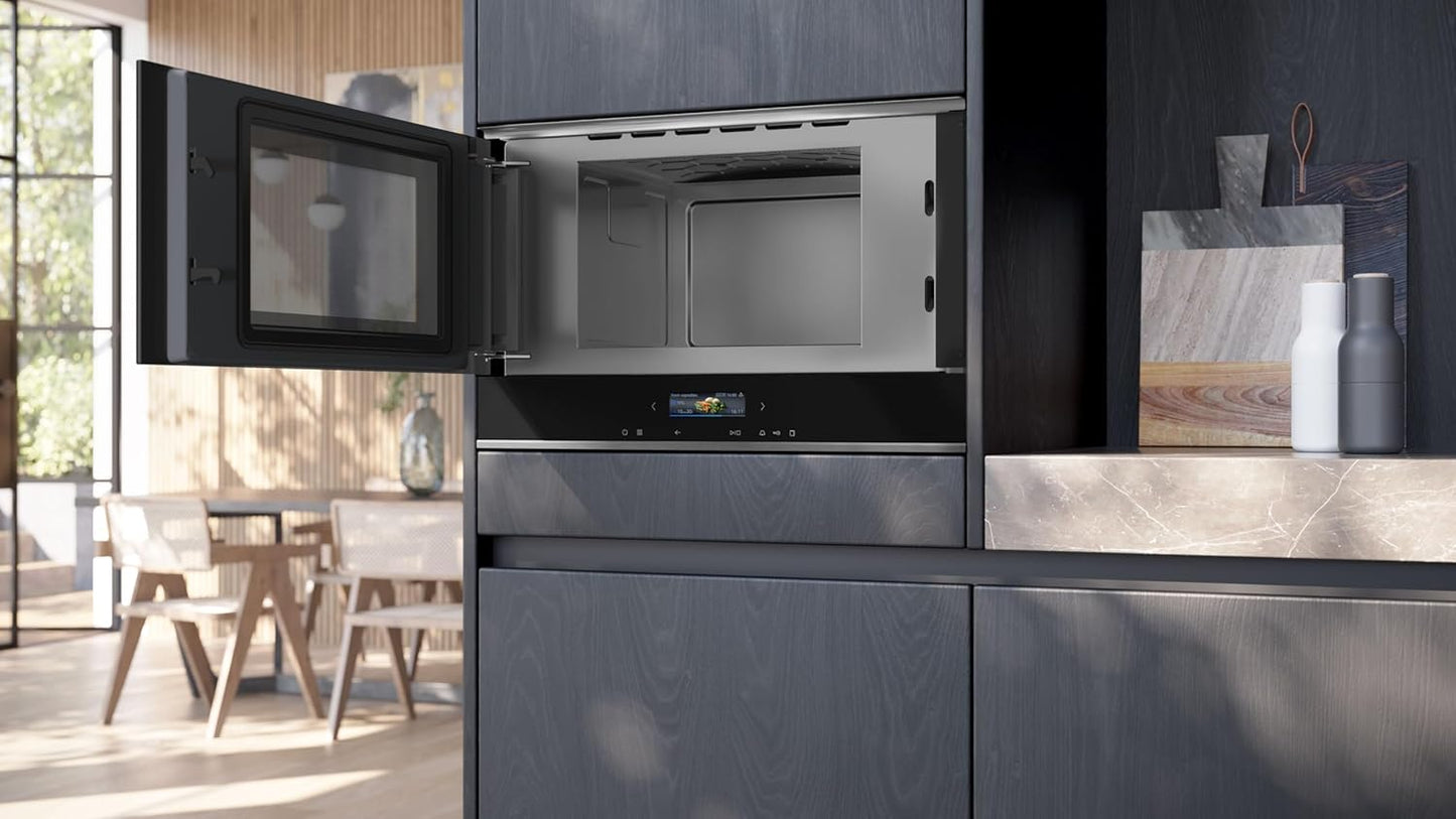Einbau-Mikrowelle iQ700 mit Automatikprogrammen, Einbau-Mikrowelle