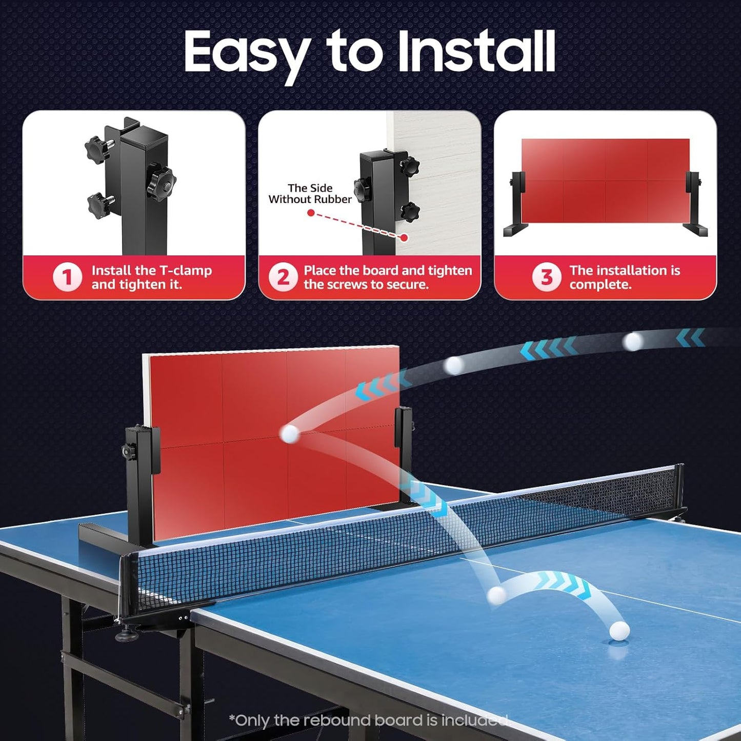 Tischtennis Rebound Board