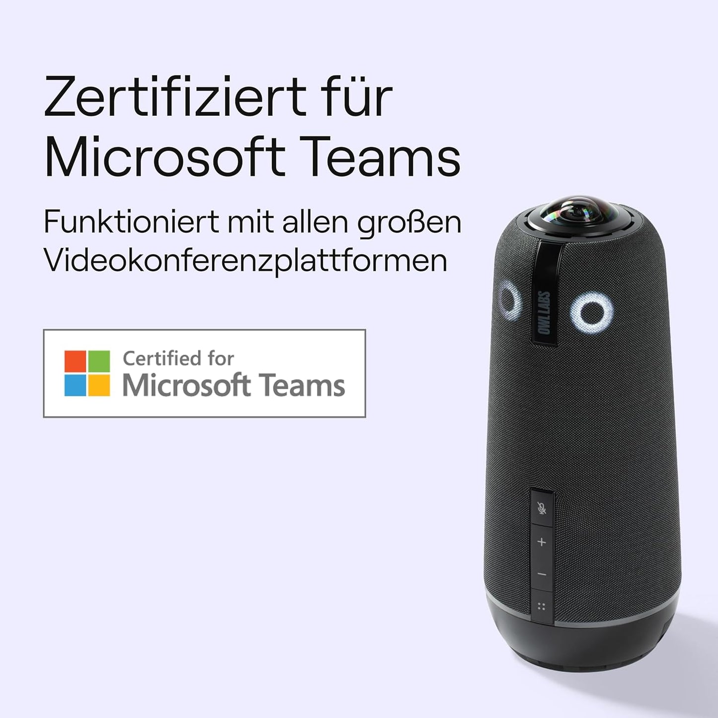 Meeting Owl 4+ 360° 4K Videokonferenzkamera, Meeting Owl 4+
