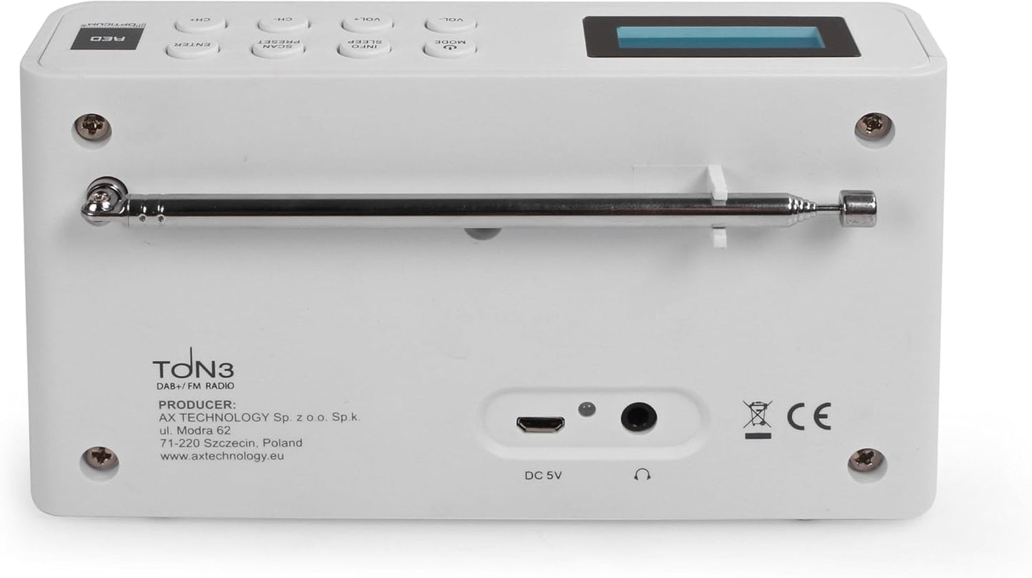 Ton 3 - Digitalradio, weiss