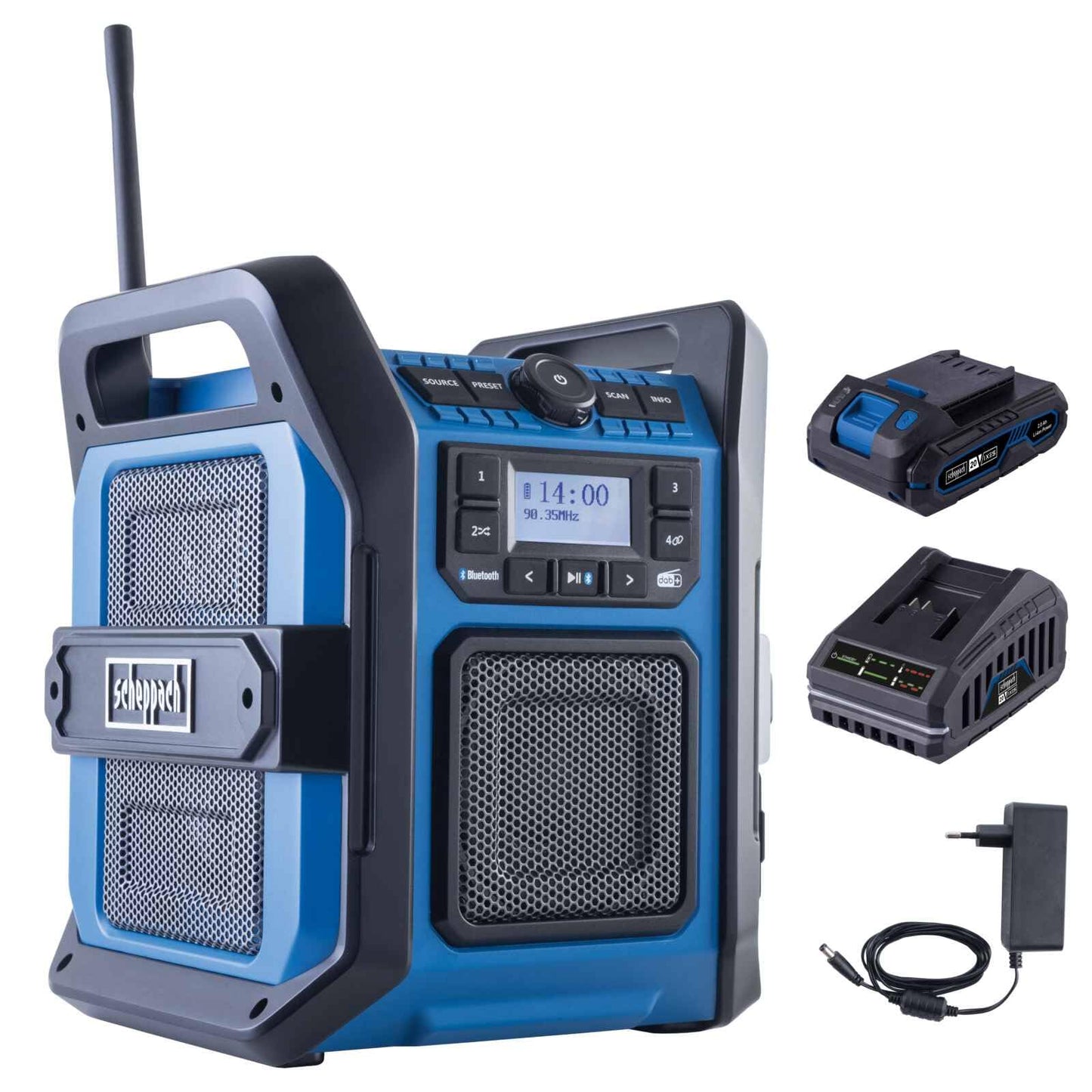 Akku-Baustellenradio C-DAB30-X mit DAB+