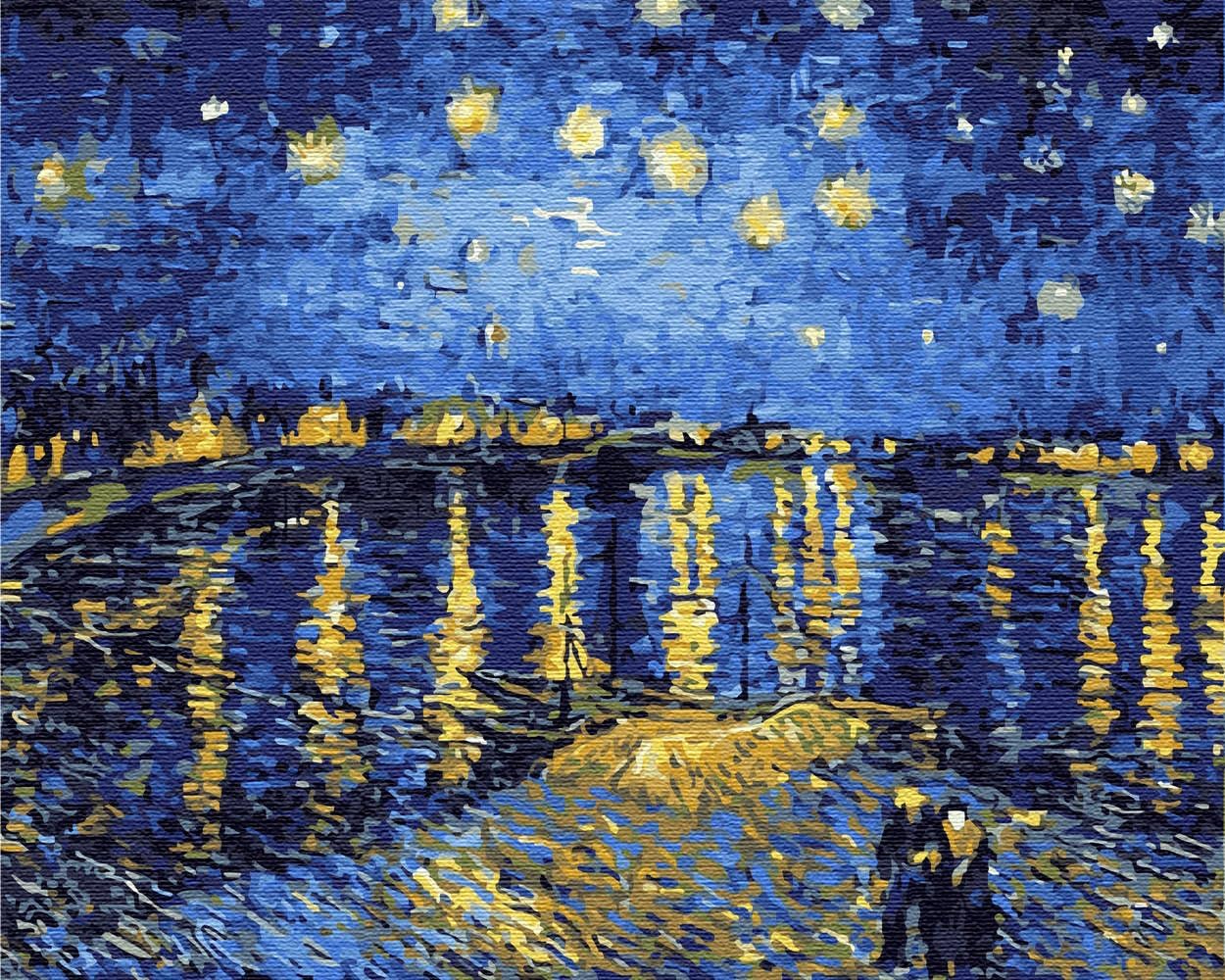 Malen nach Zahlen Set - Sternennacht