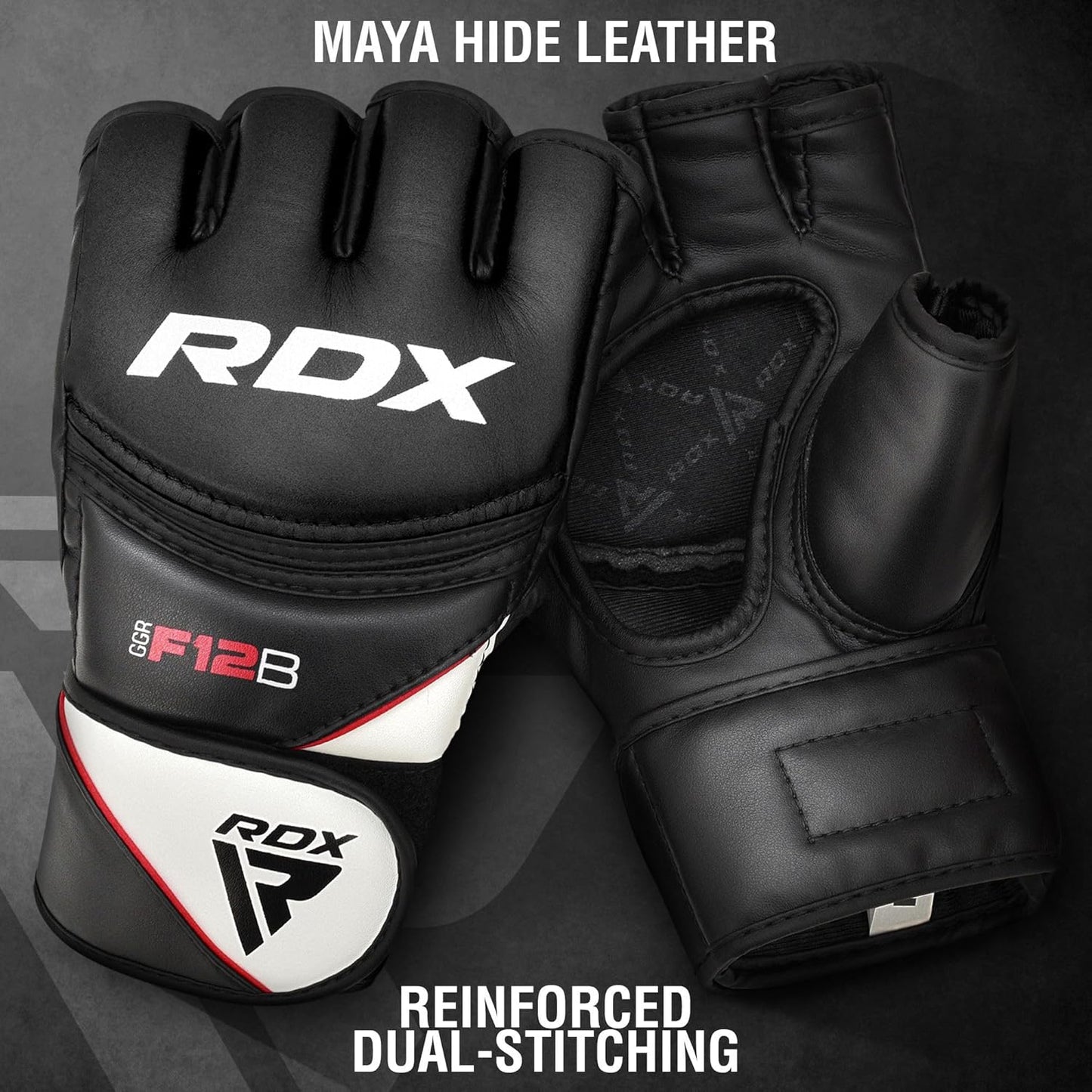 MMA Handschuhe für Kampfsportbegeisterte, L Schwarz