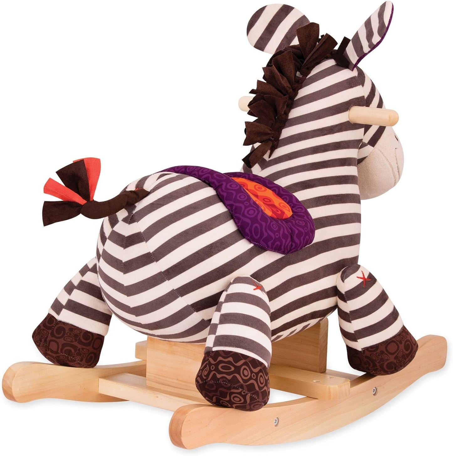Schaukelpferd Zebra