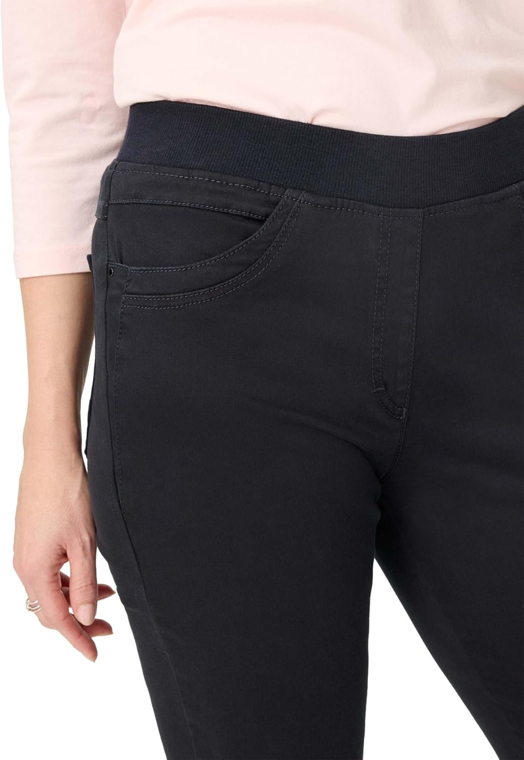 Schlupfhose Slim Fit Damenhose 31W/32L, 31W / 32L Navy