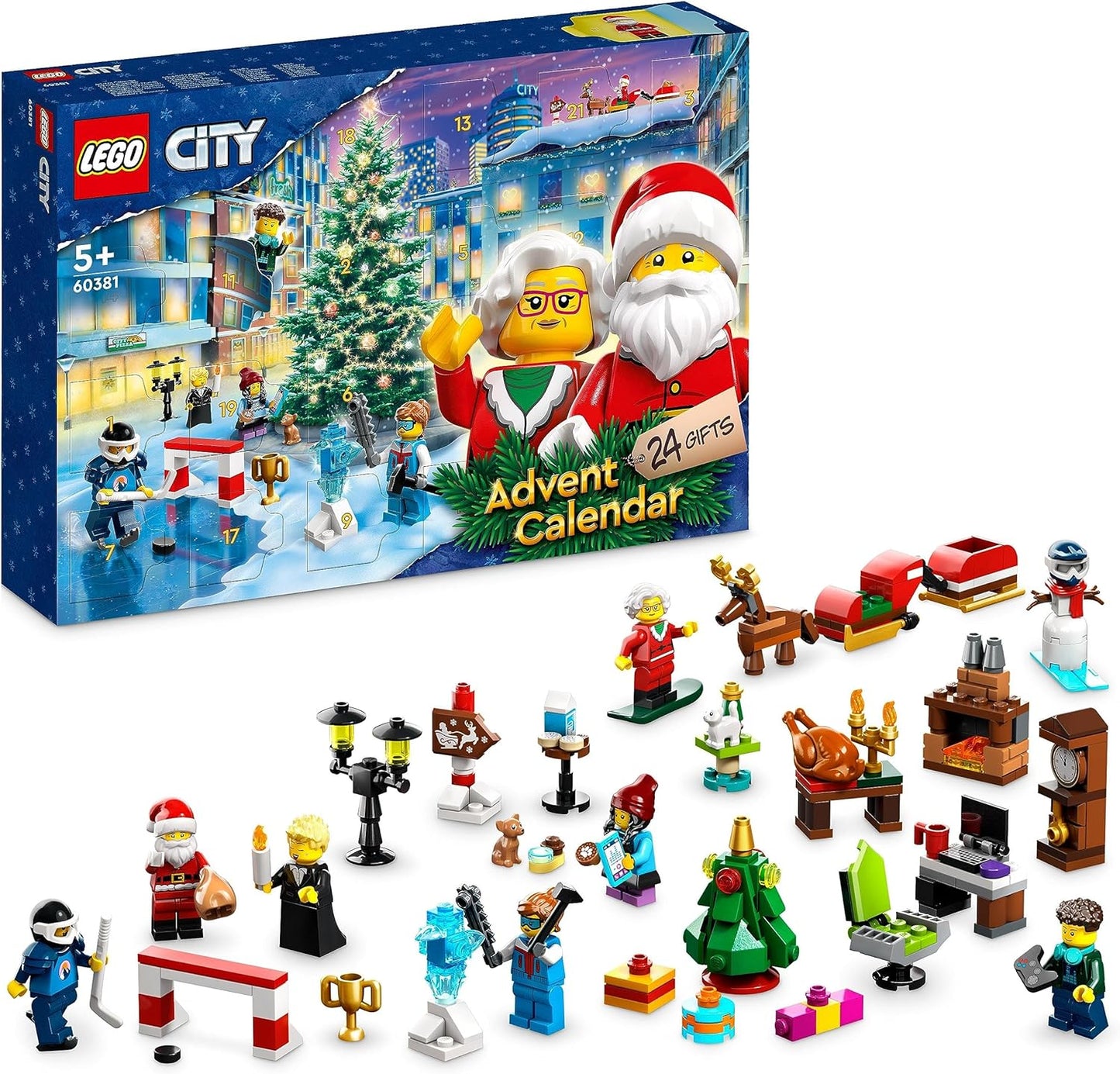City Adventskalender 2023 mit 24 Geschenken