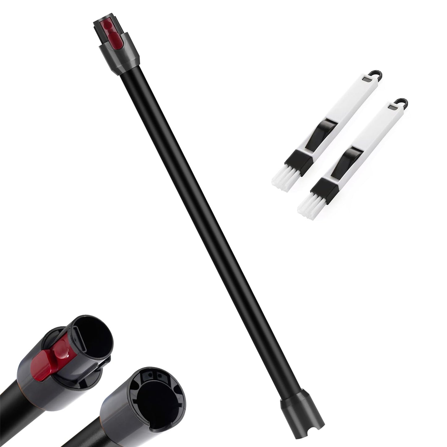 Teleskop-Verlängerungsrohr für Dyson V7-V15, Schwarz
