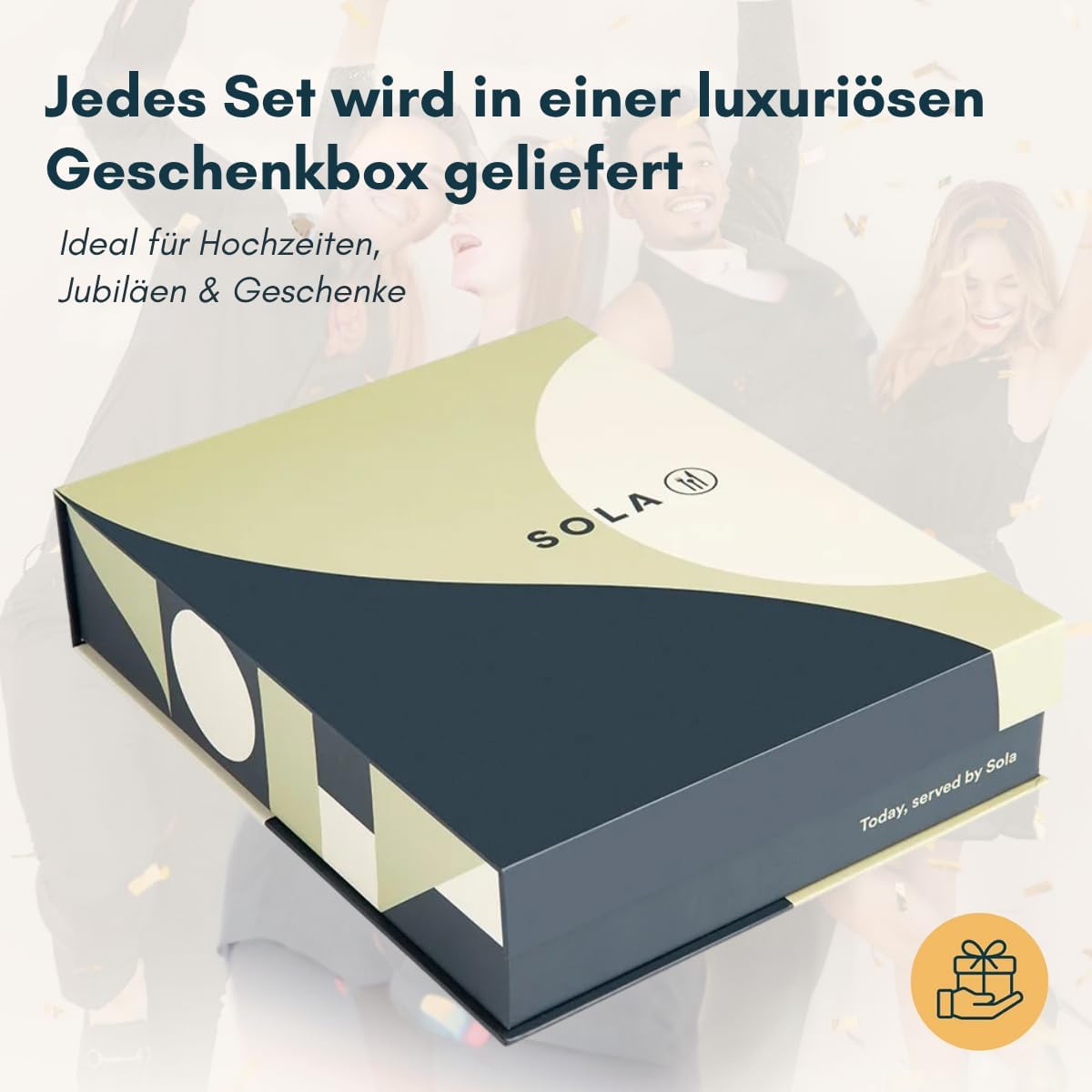 Lotus Besteck-Set für 8 Personen