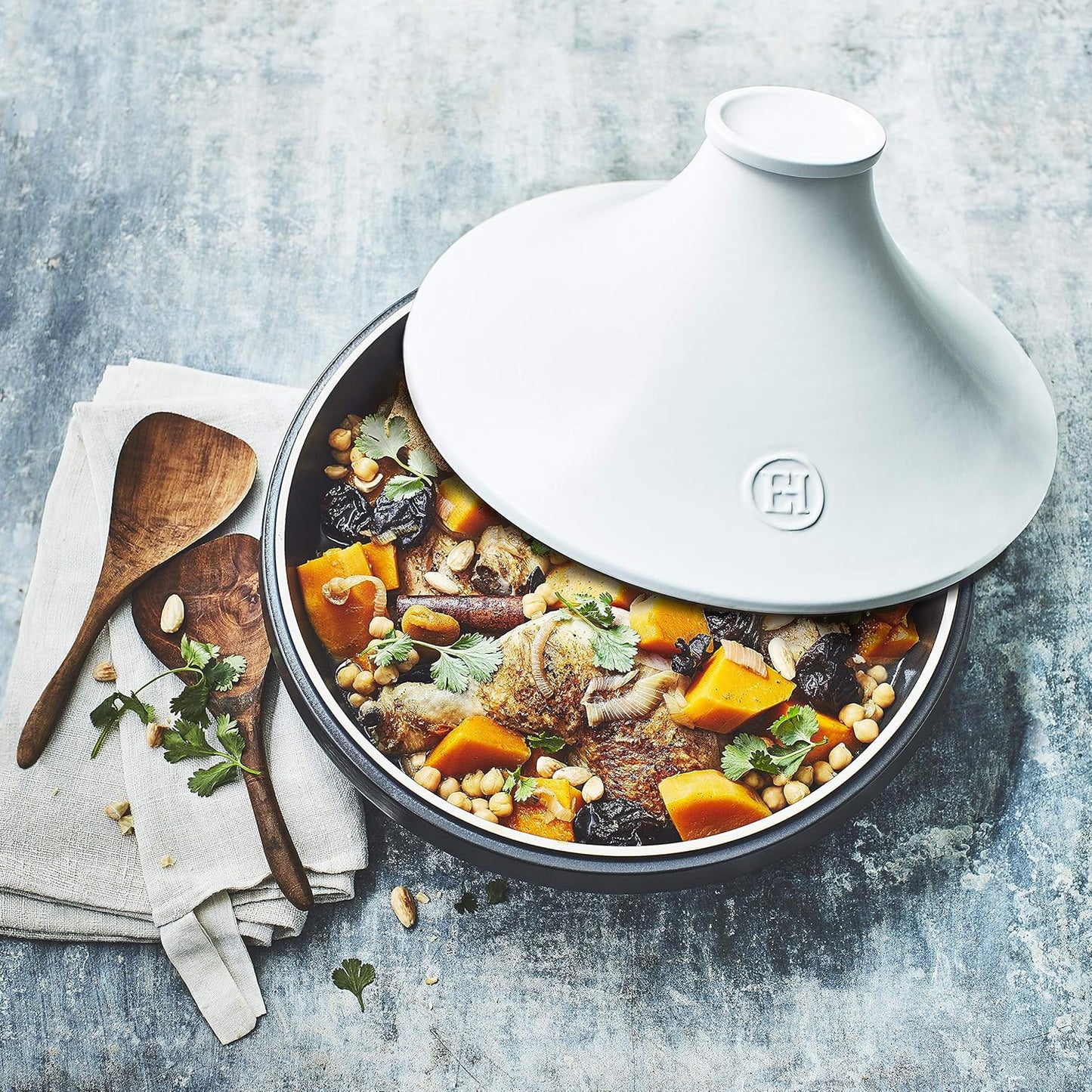 Tajine Delight, Weiss