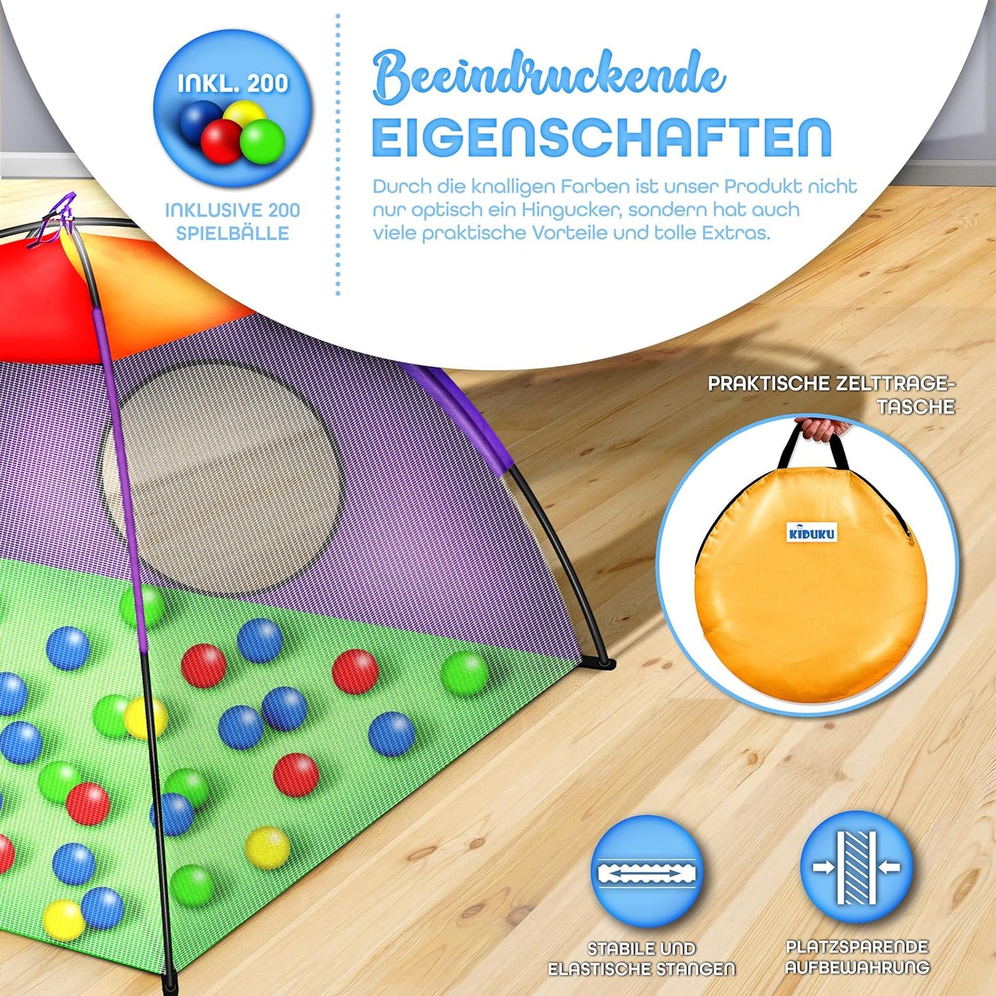 Kinderspielzelt, Typ 2